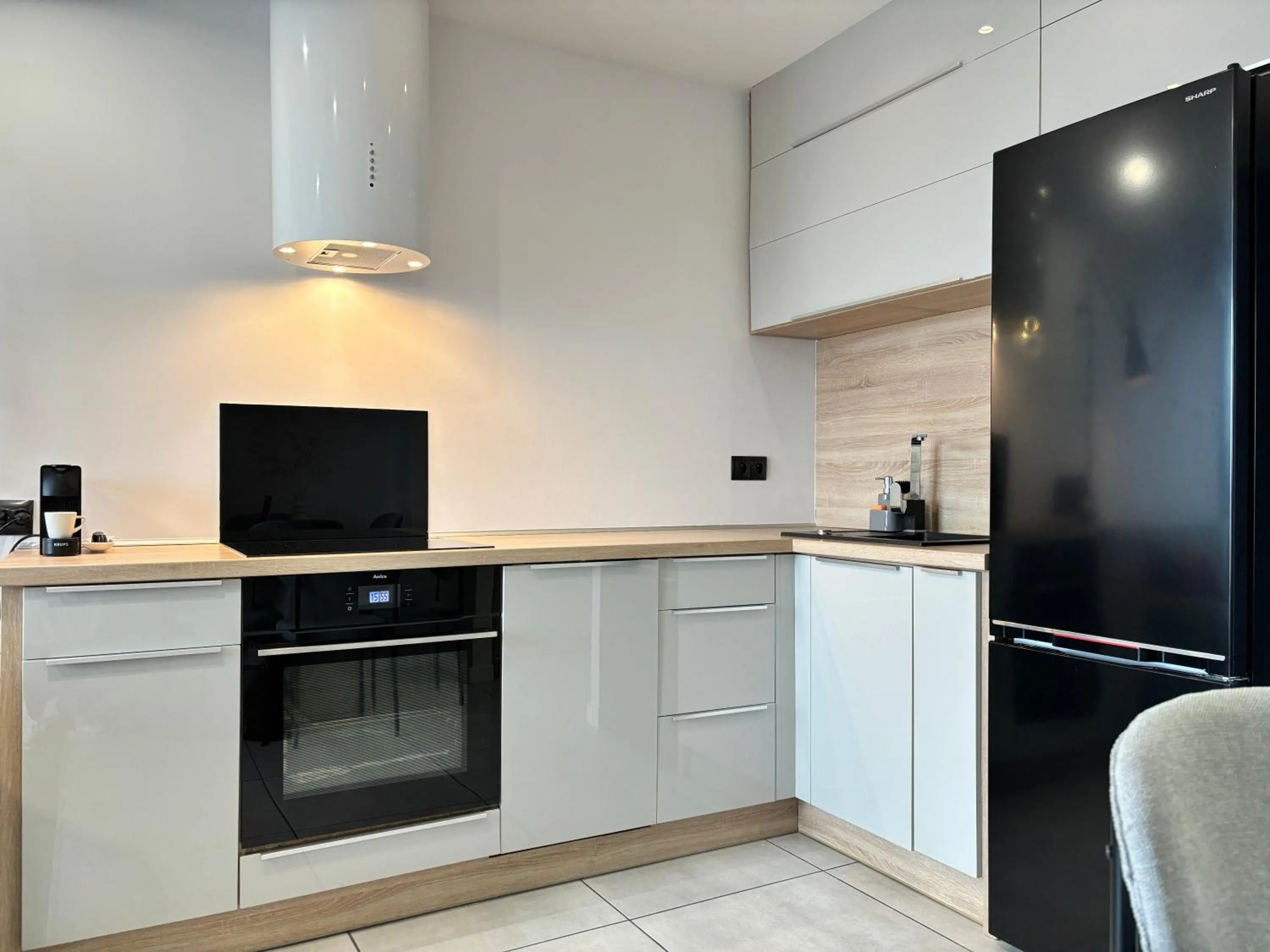 Kitchen or kitchenette in apartamenty-wroc Kurkowa 14