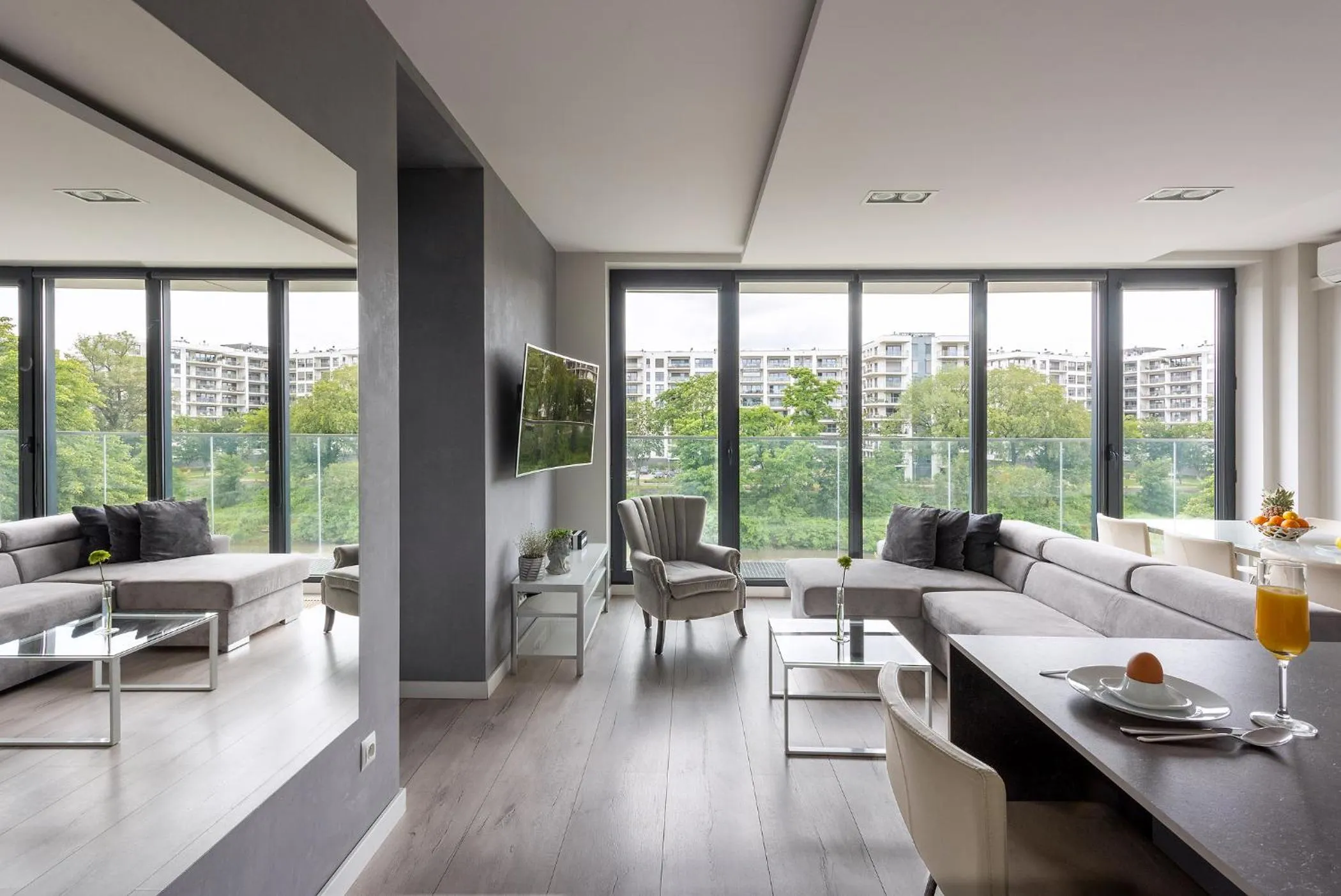 Living room in apartamenty-wroc Kurkowa 14