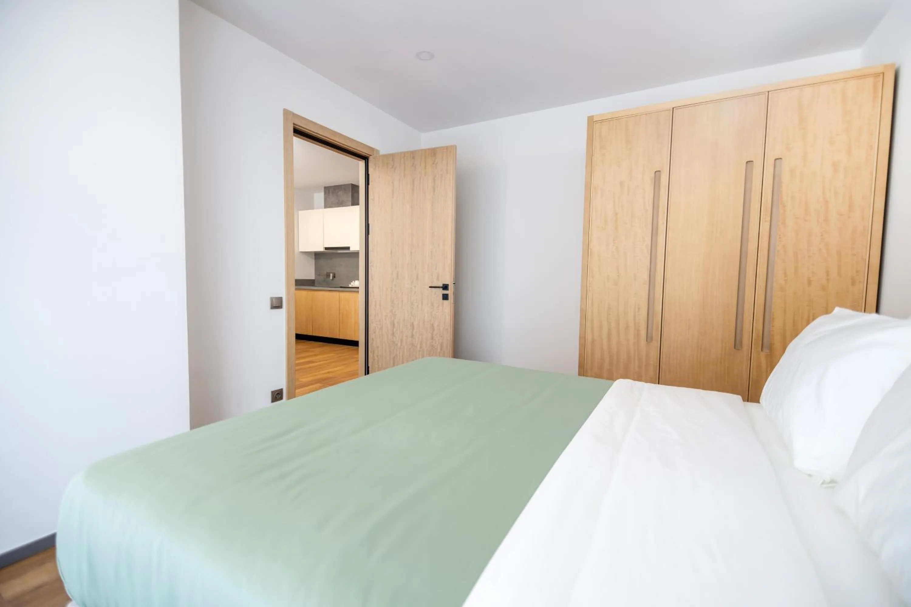 Bed in Blue Sky Apart-Hotel Batumi