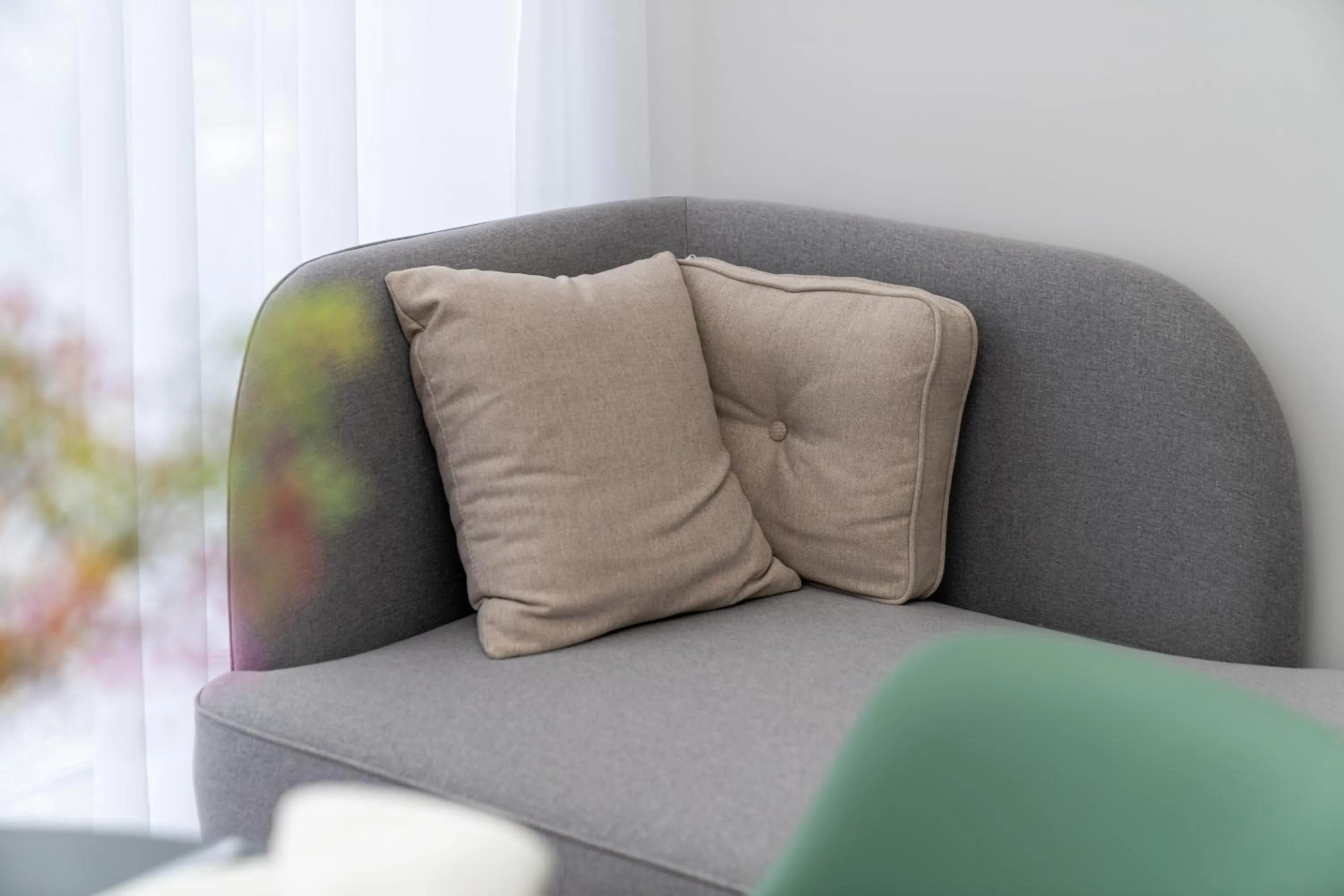 Seating area in Blue Sky Apart-Hotel Batumi