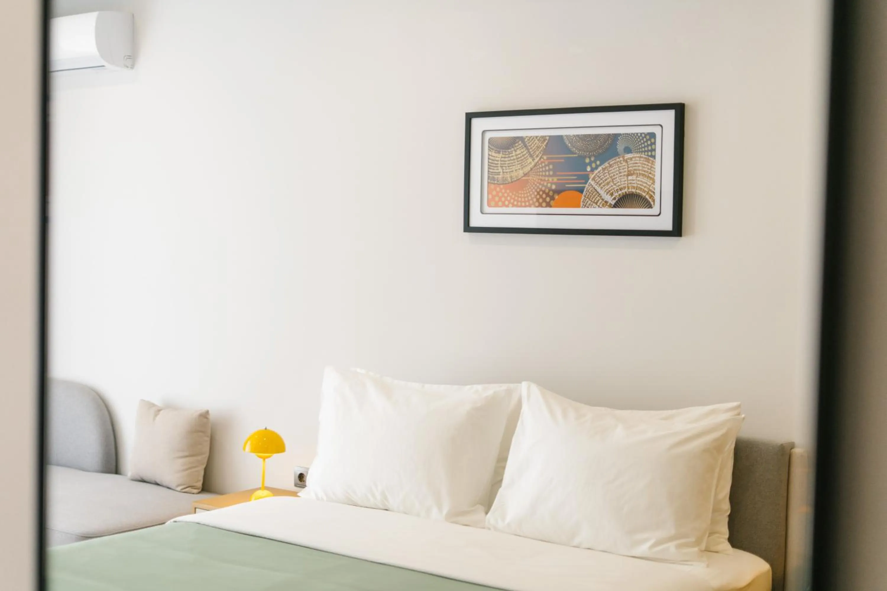 Bed in Blue Sky Apart-Hotel Batumi