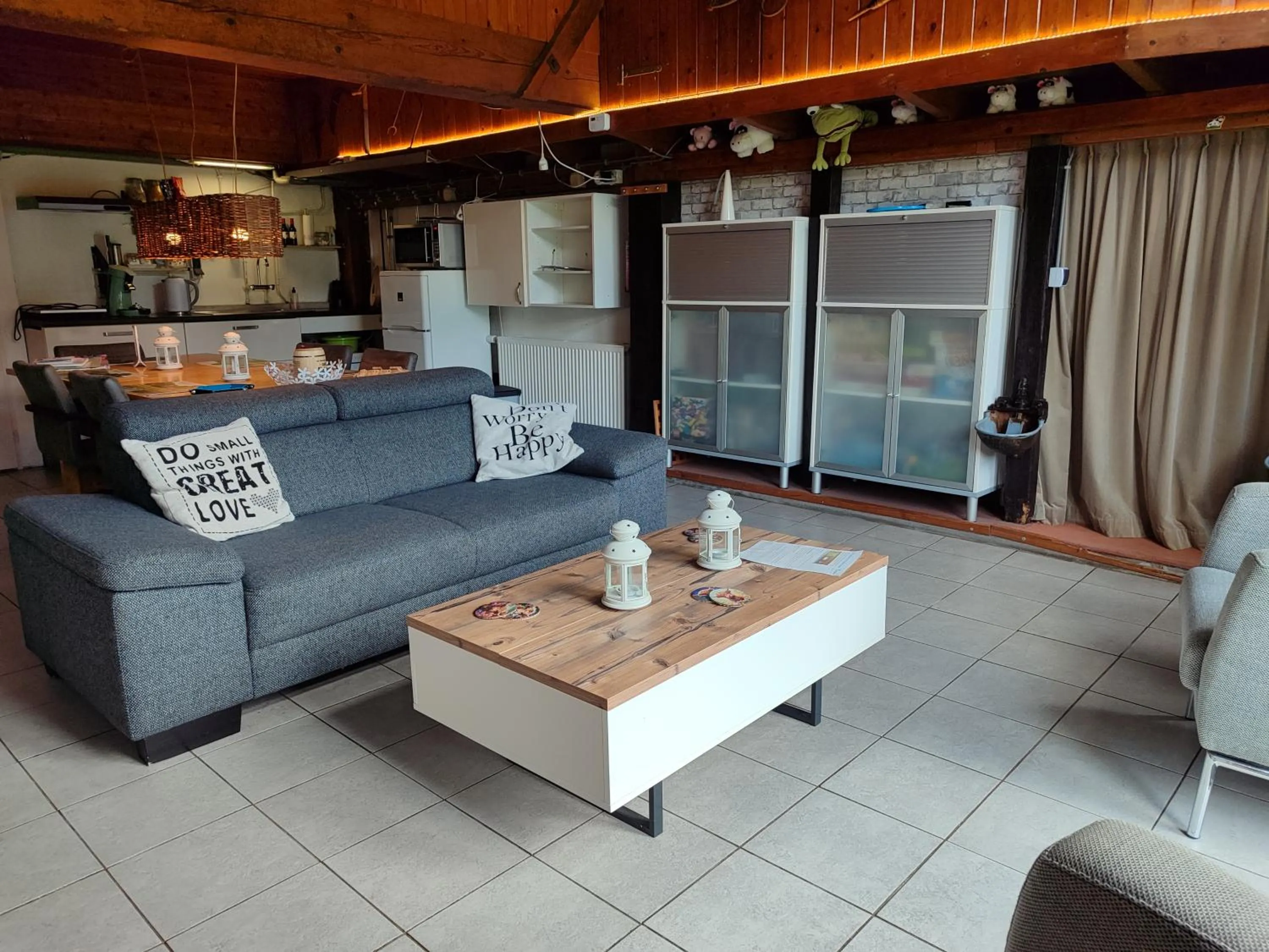 Seating area in B&B Verwoldsehof 'Op de deel'