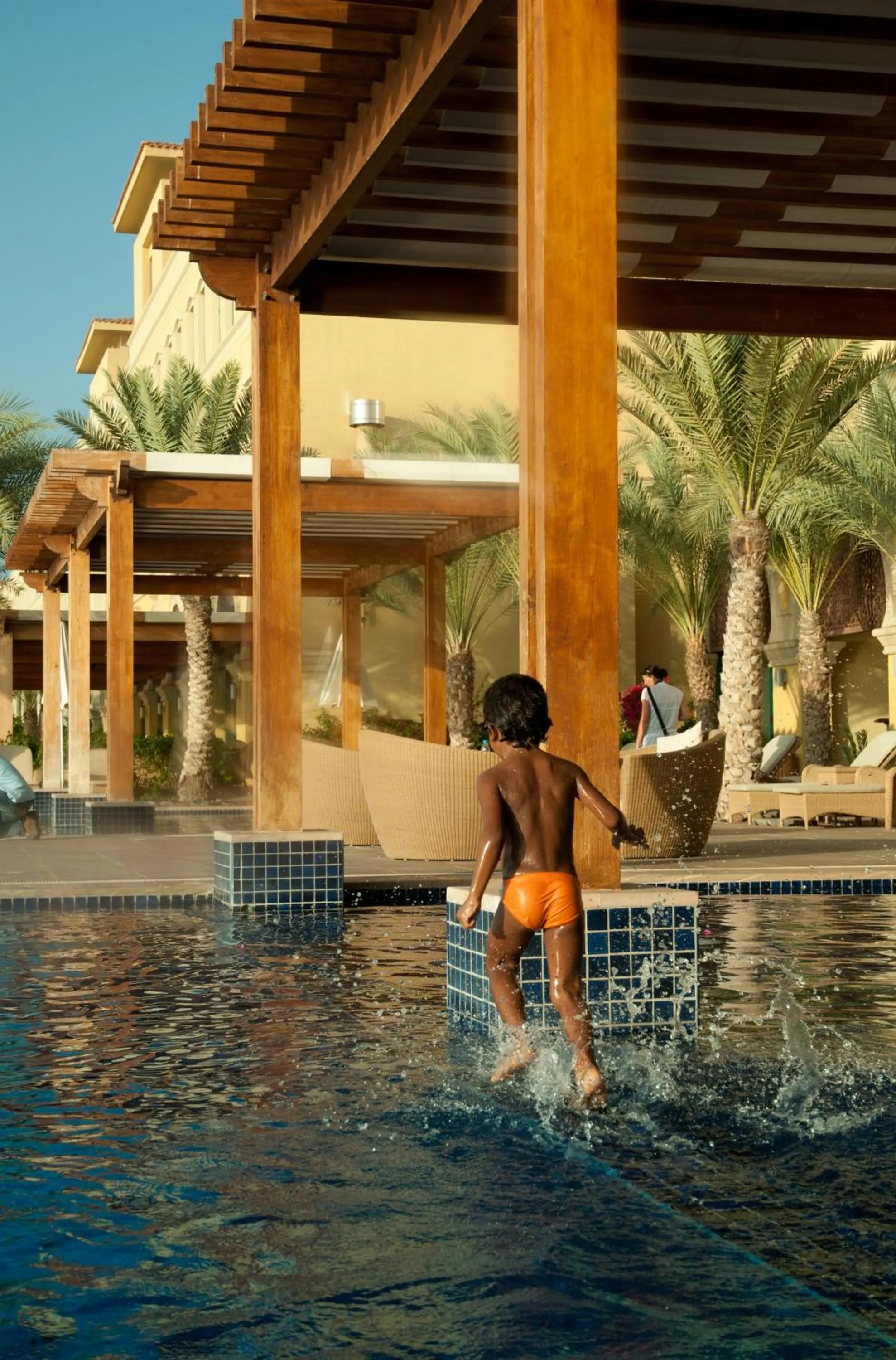 People in Djibouti Palace Kempinski