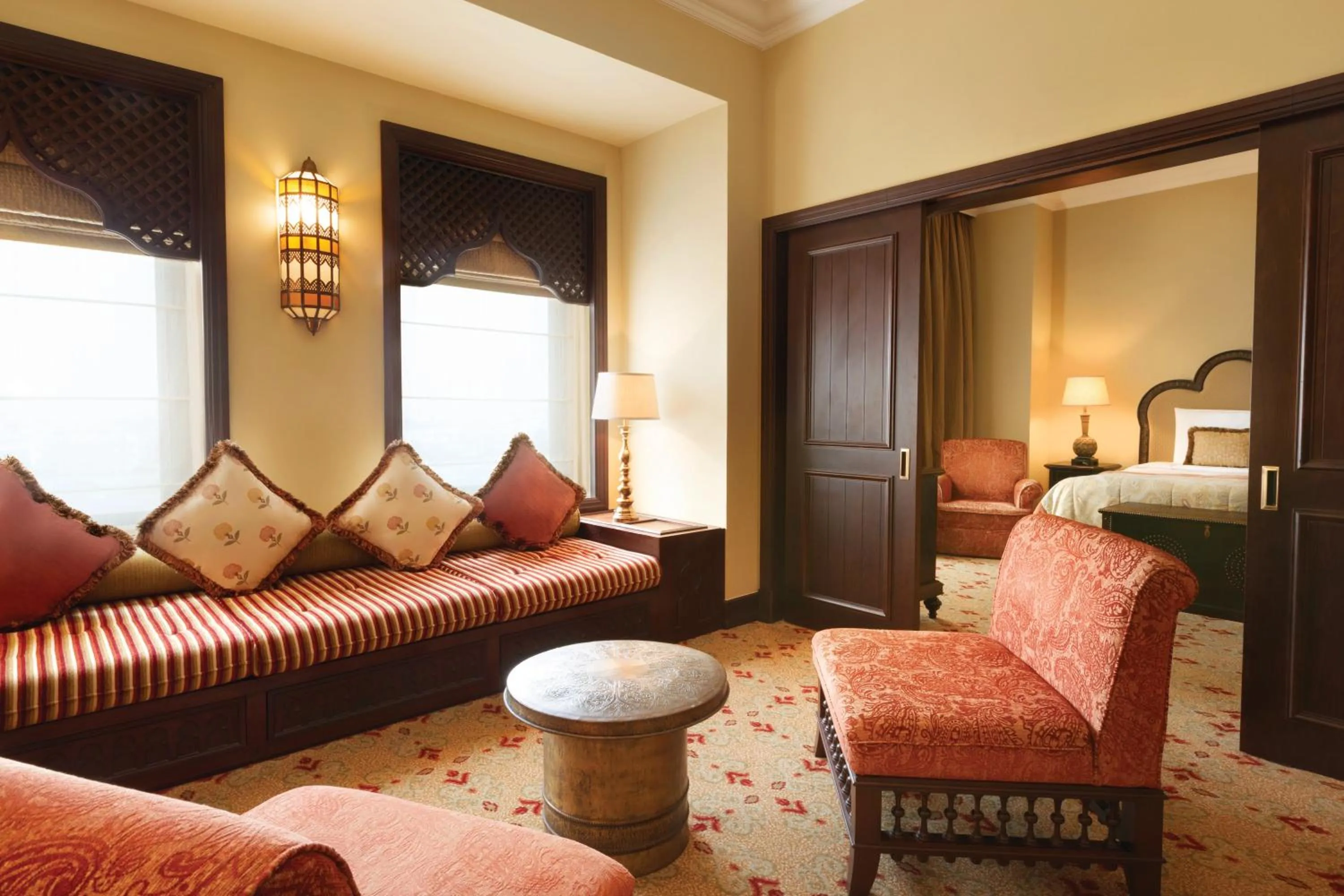 Property building, Bed in Djibouti Palace Kempinski