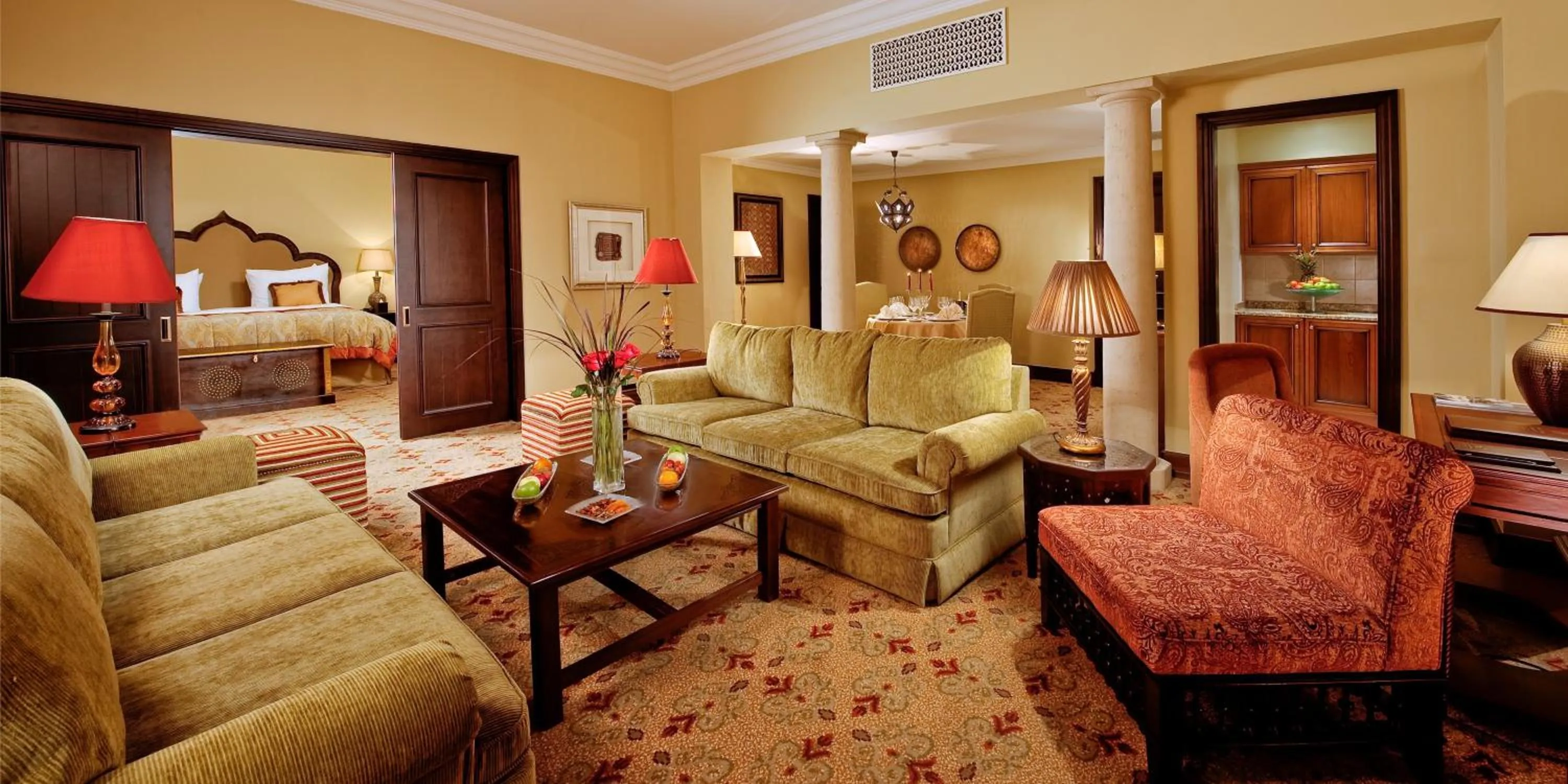 Living room in Djibouti Palace Kempinski