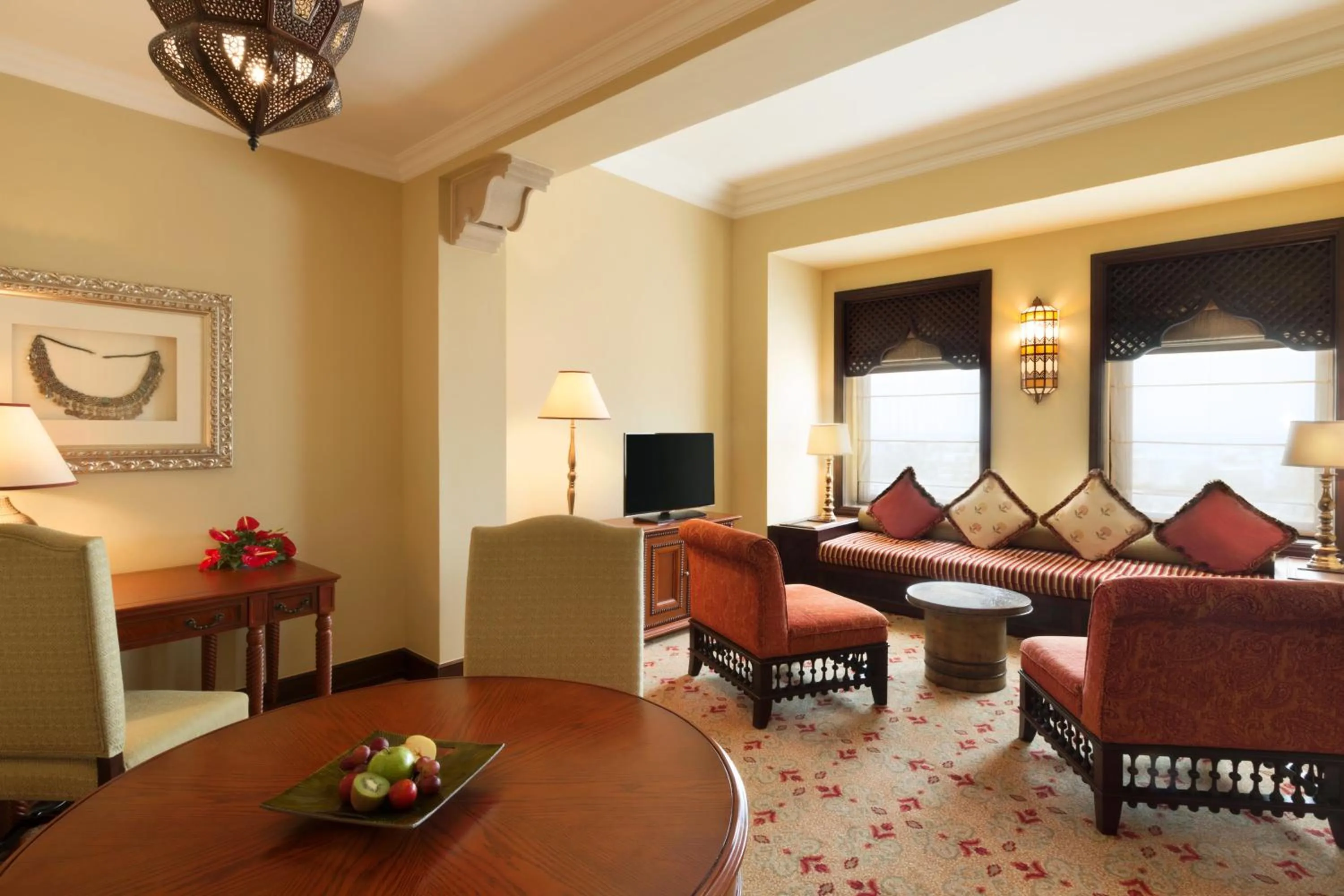 Living room in Djibouti Palace Kempinski