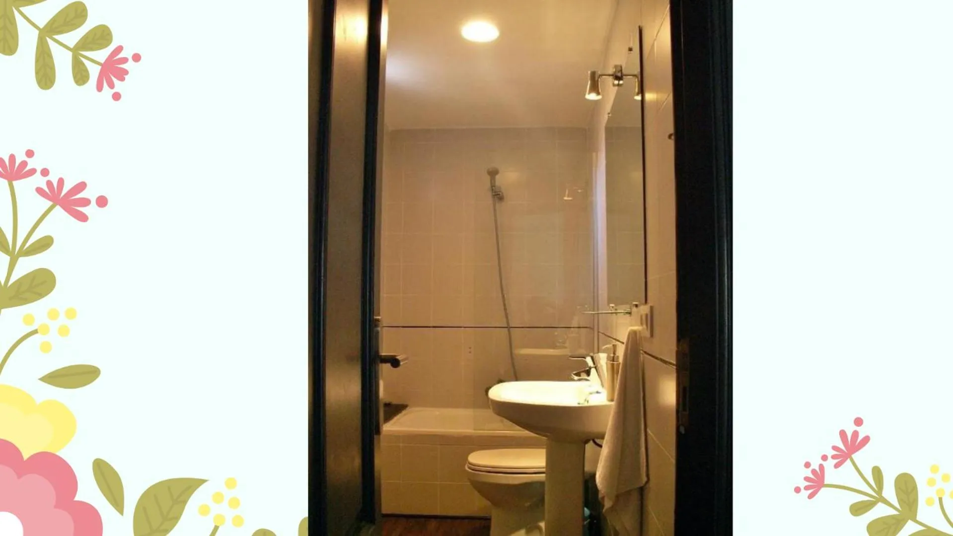 Shower in Oasis Backpackers' Toledo