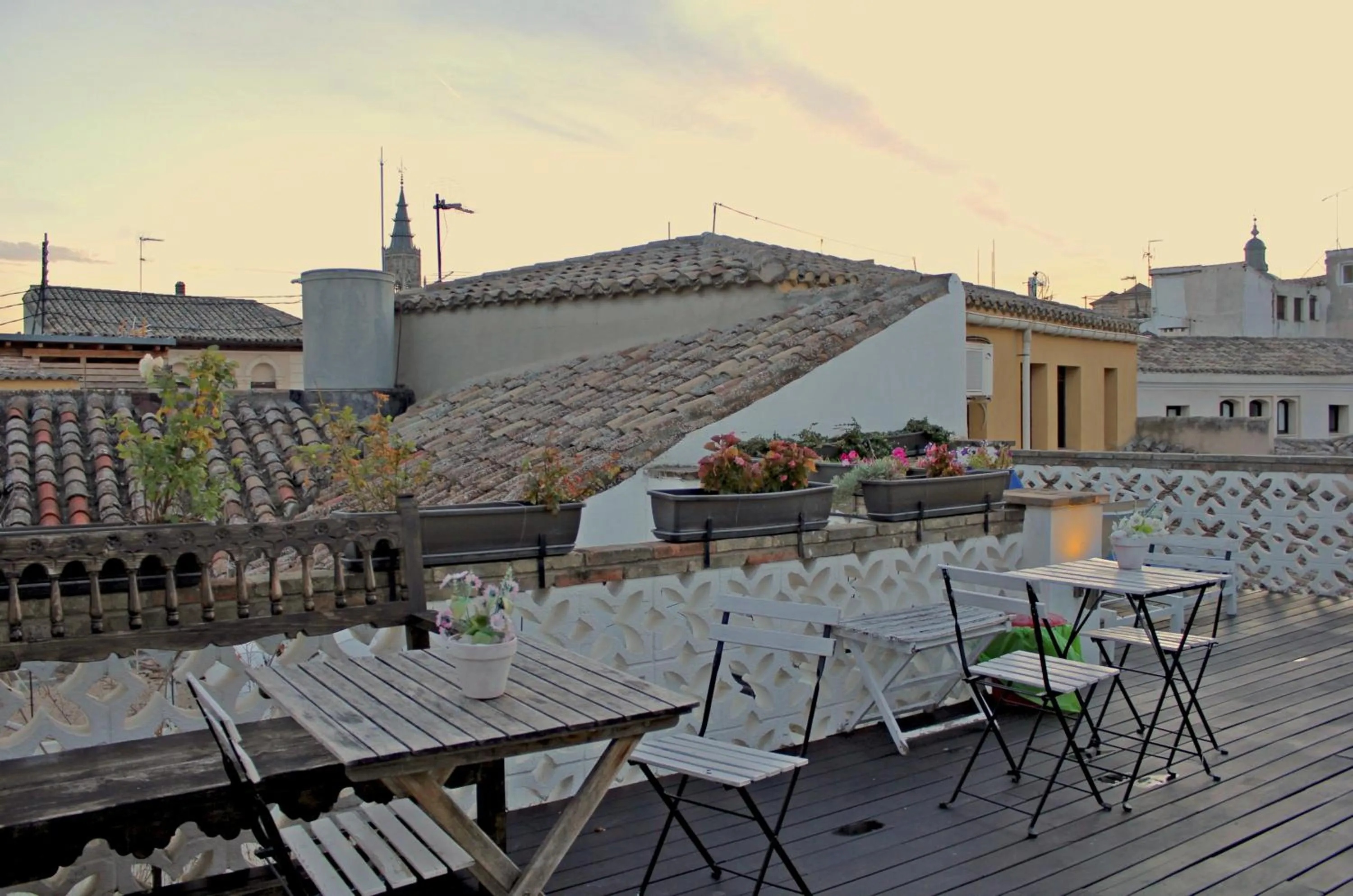 Balcony/Terrace in Oasis Backpackers' Toledo