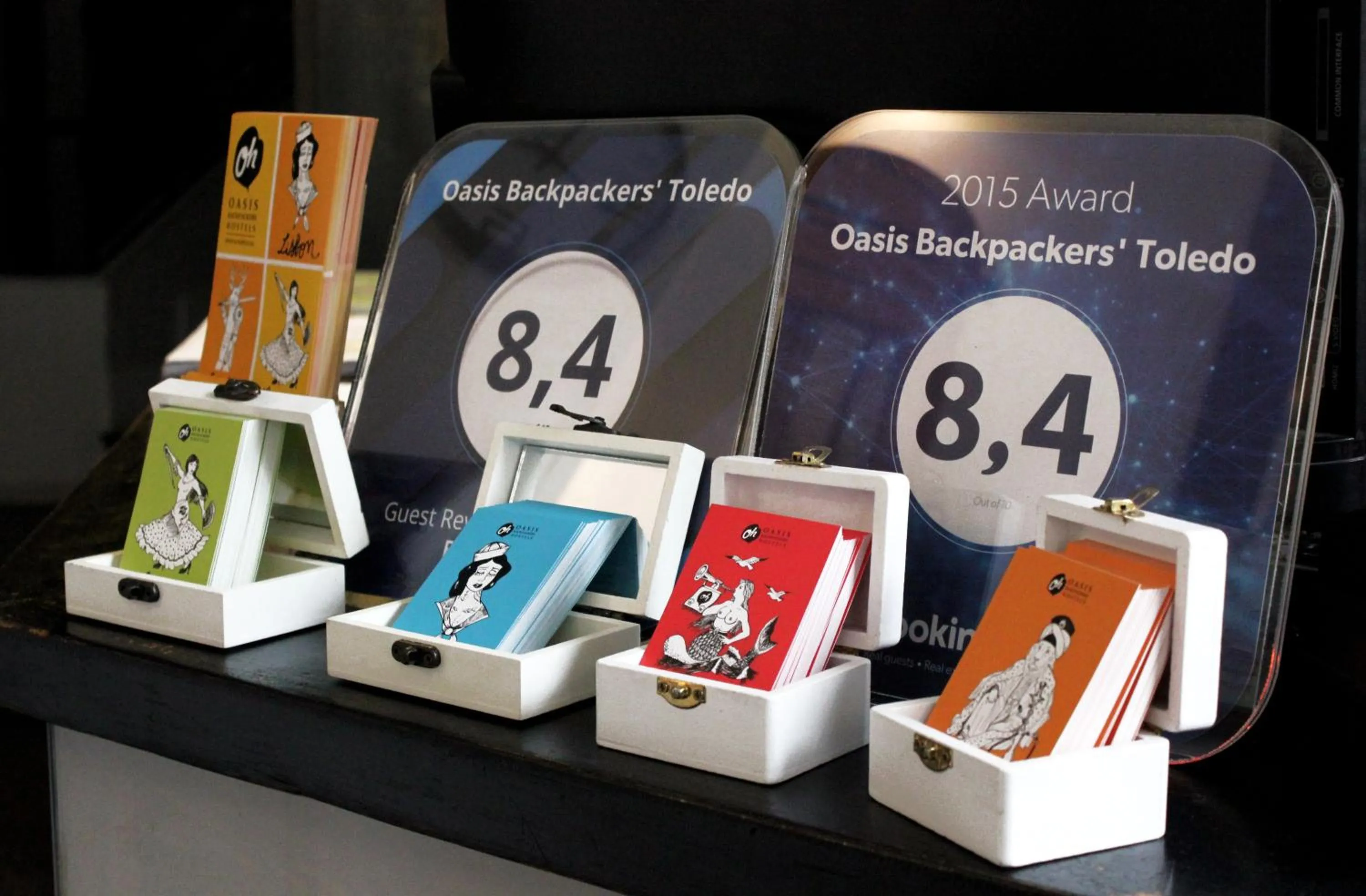 Lobby or reception in Oasis Backpackers' Toledo