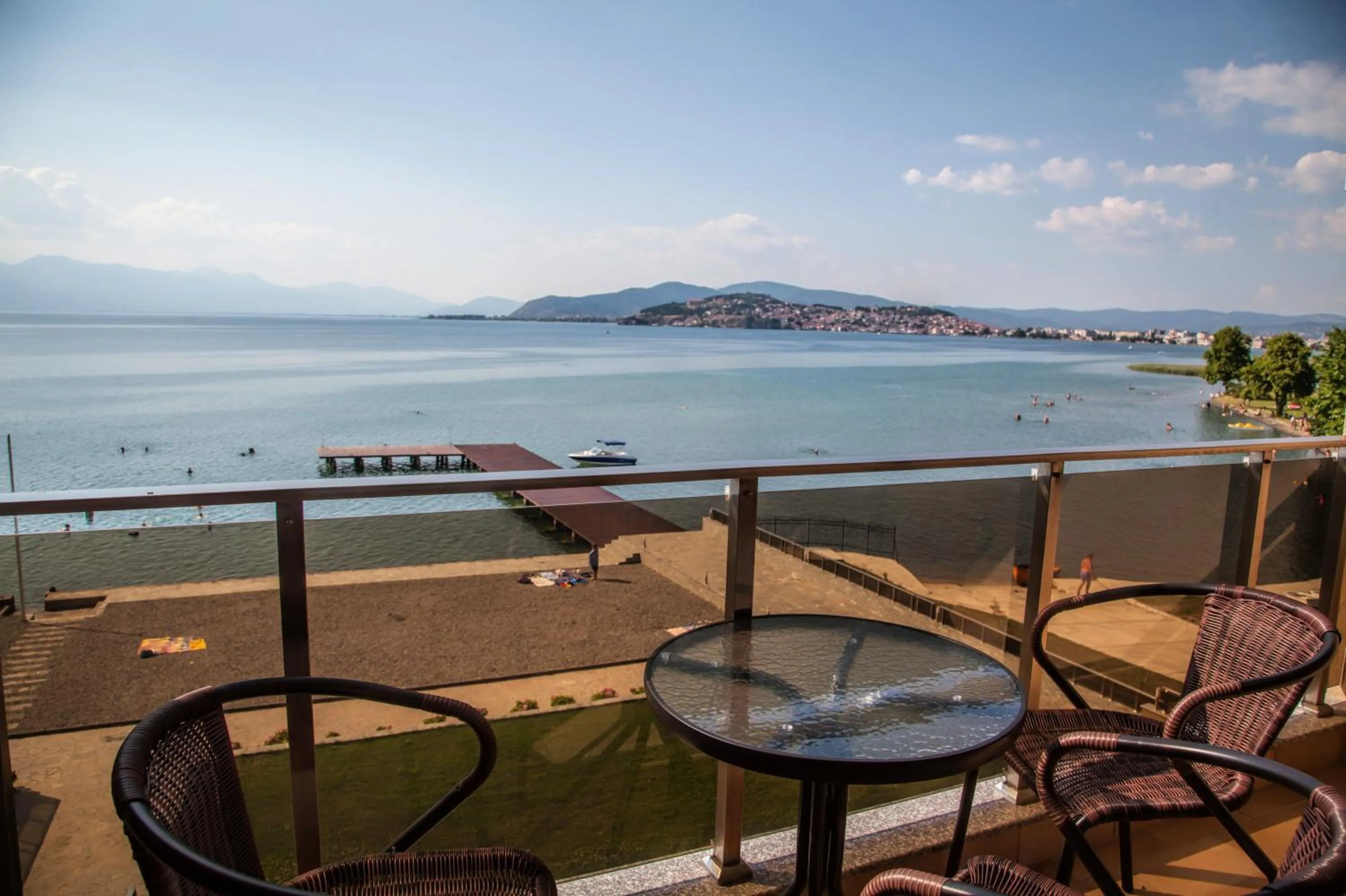 Balcony/Terrace in Park Lakeside Ohrid