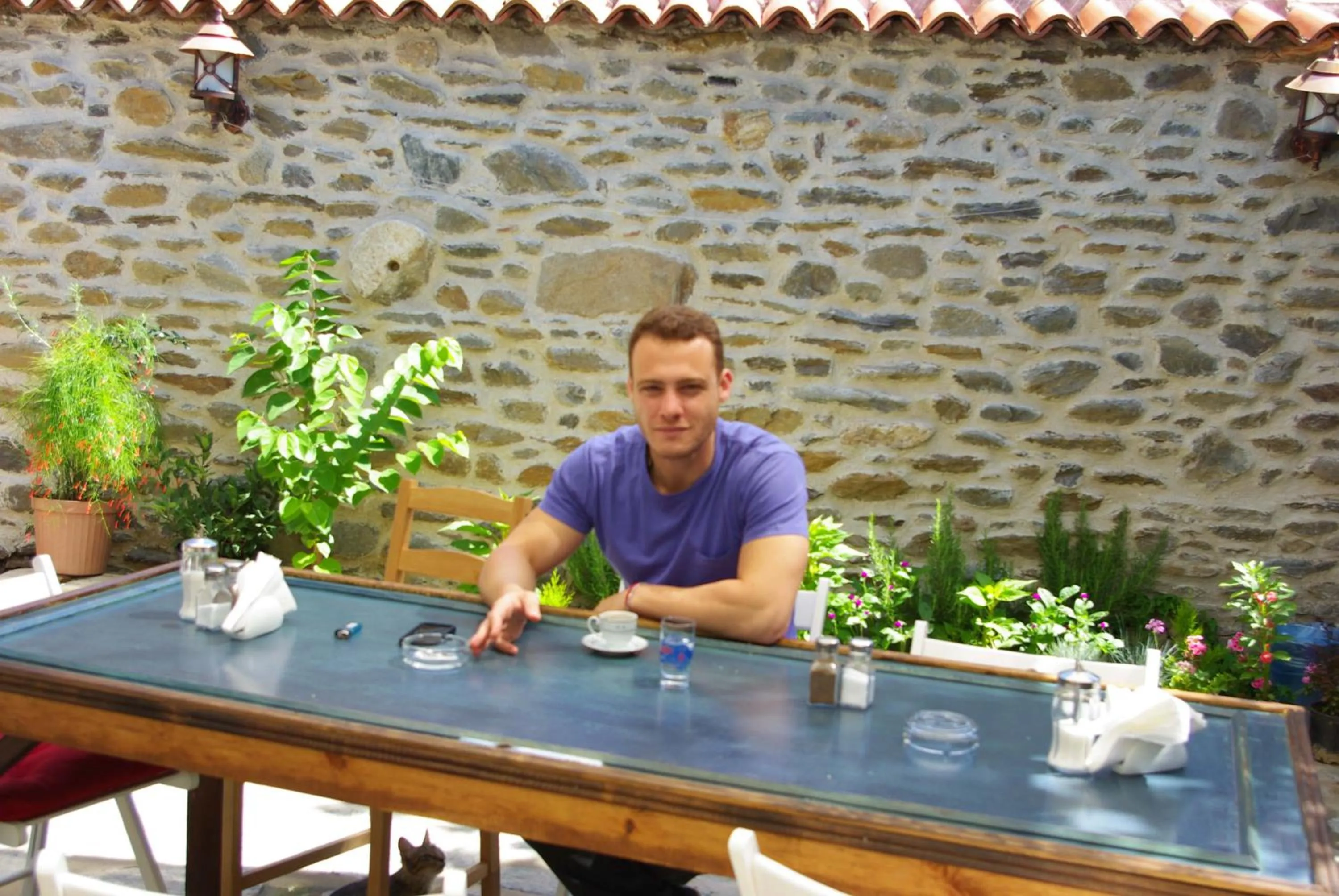 People in Birgi Hotel Saliha Hanim Tas Konak