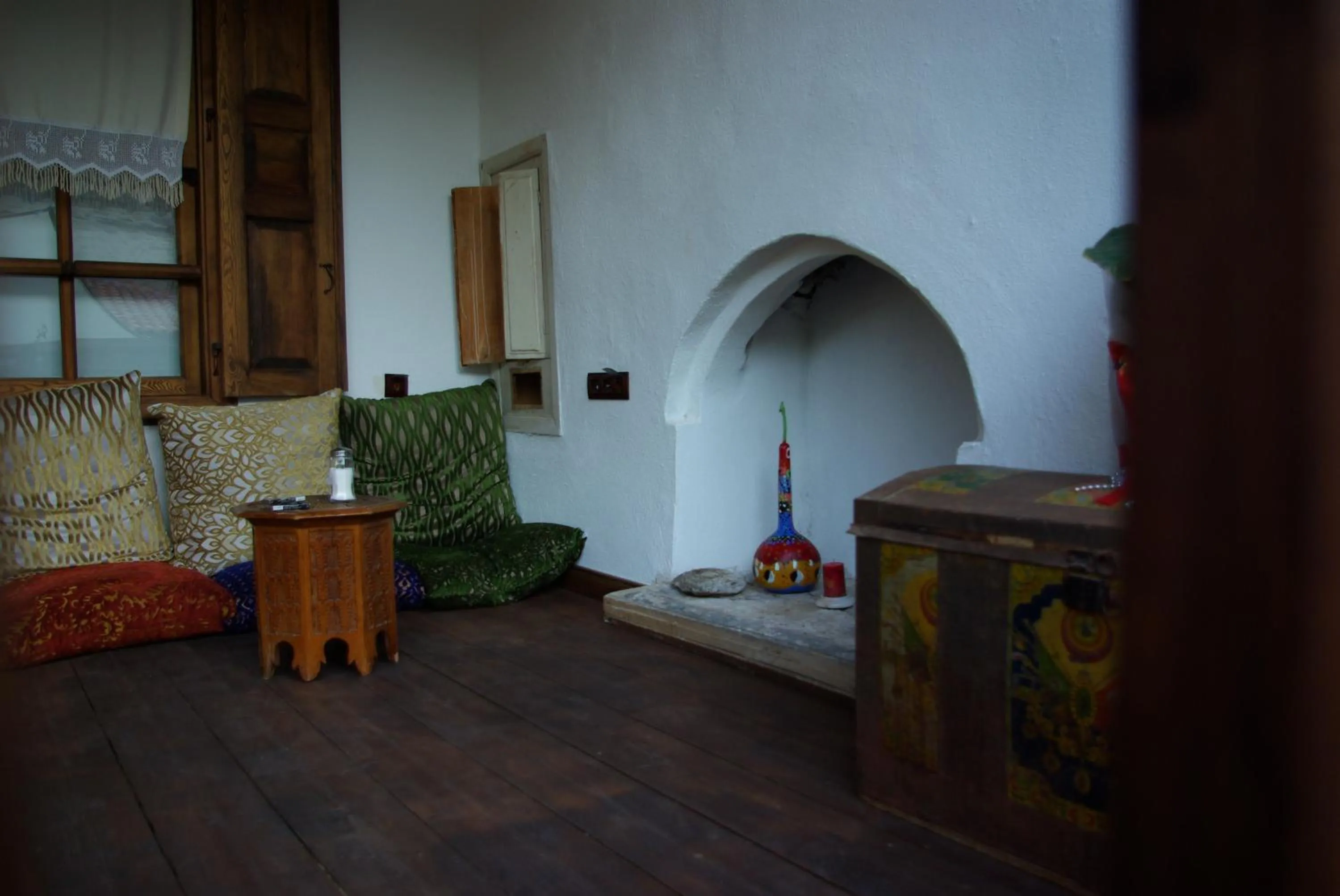 Decorative detail in Birgi Hotel Saliha Hanim Tas Konak