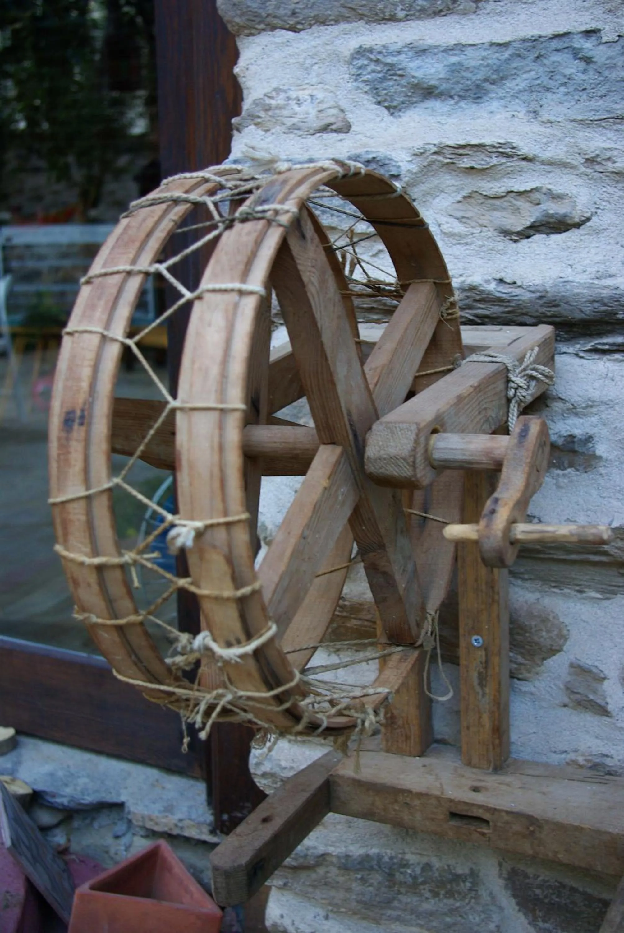 Garden view in Birgi Hotel Saliha Hanim Tas Konak