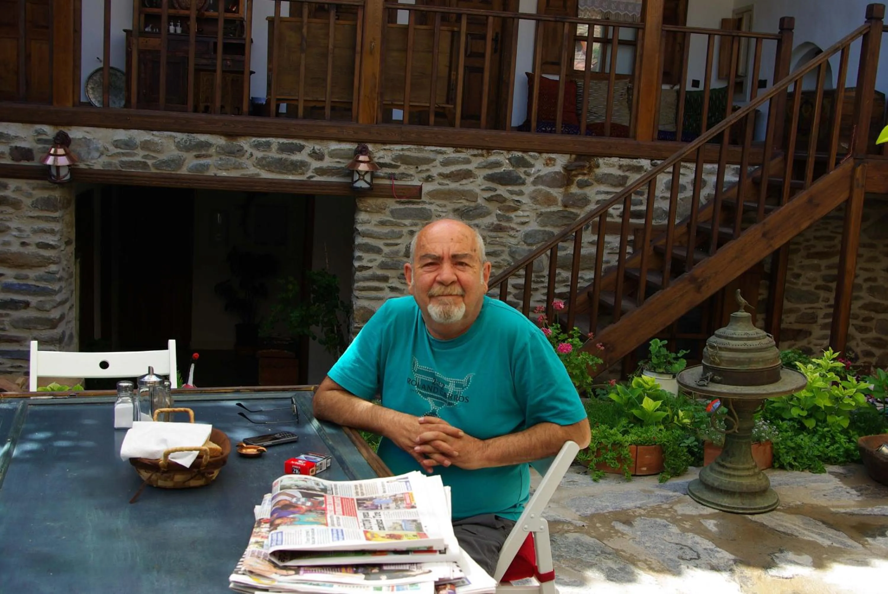 People in Birgi Hotel Saliha Hanim Tas Konak