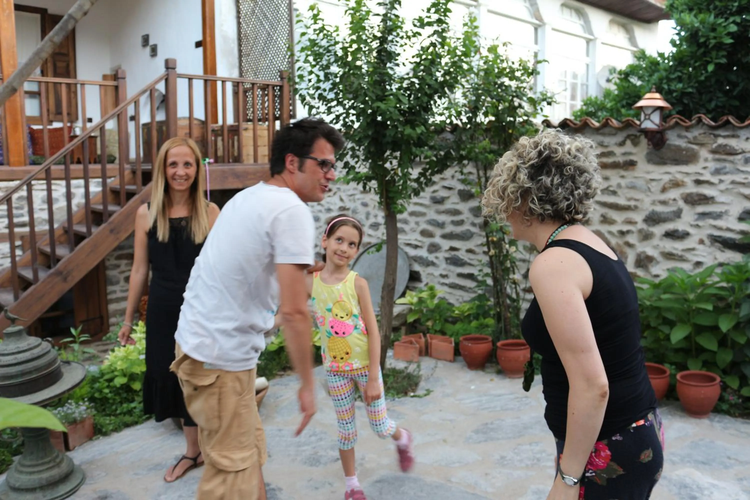 People in Birgi Hotel Saliha Hanim Tas Konak