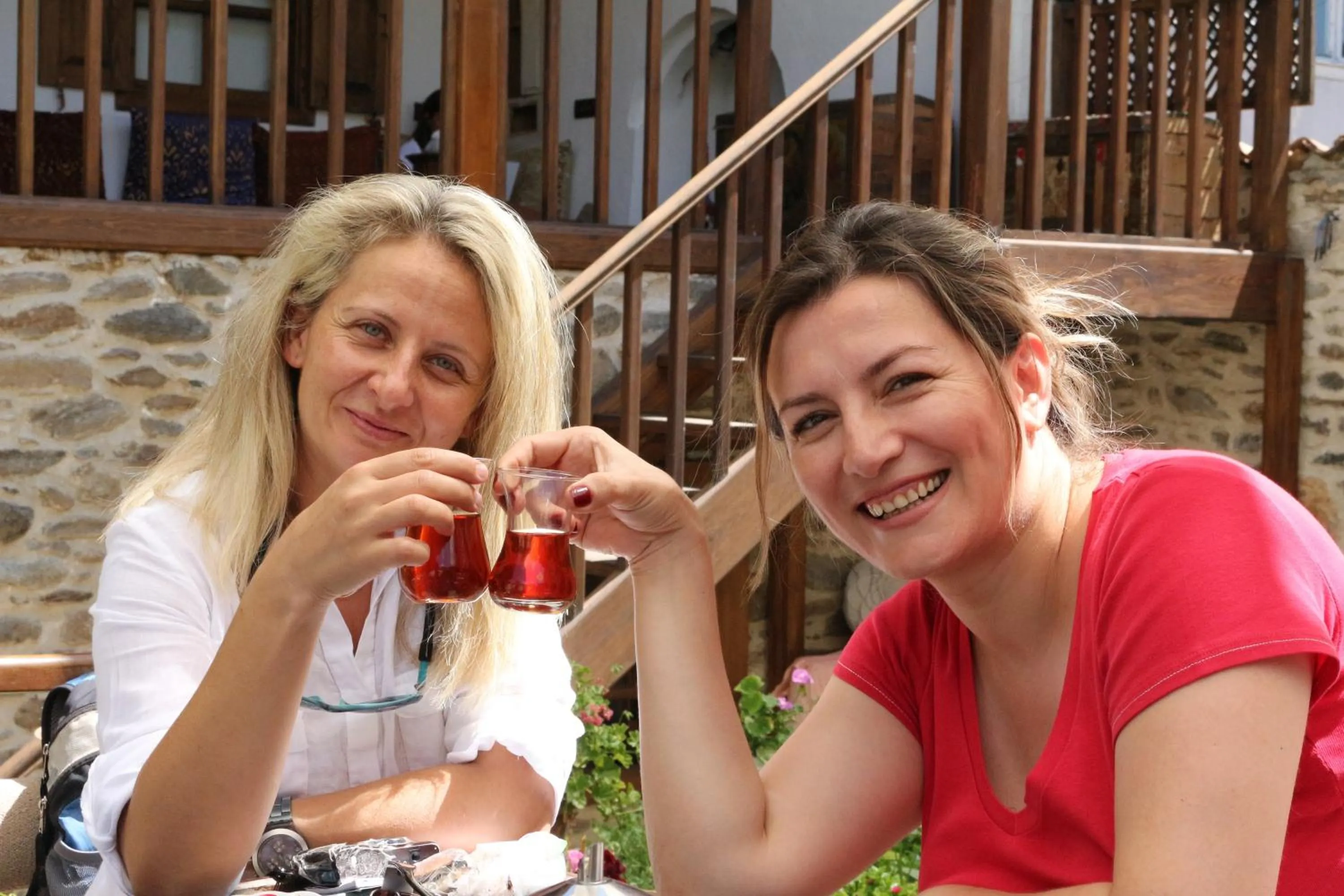 People in Birgi Hotel Saliha Hanim Tas Konak