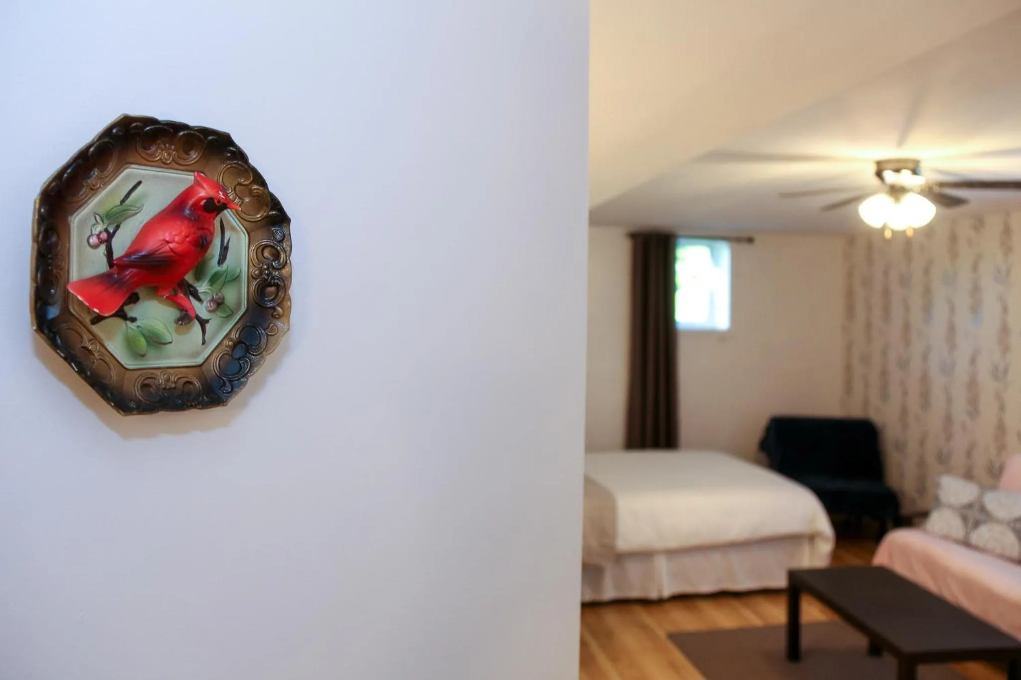 Garden view in Cedar Drive Inn