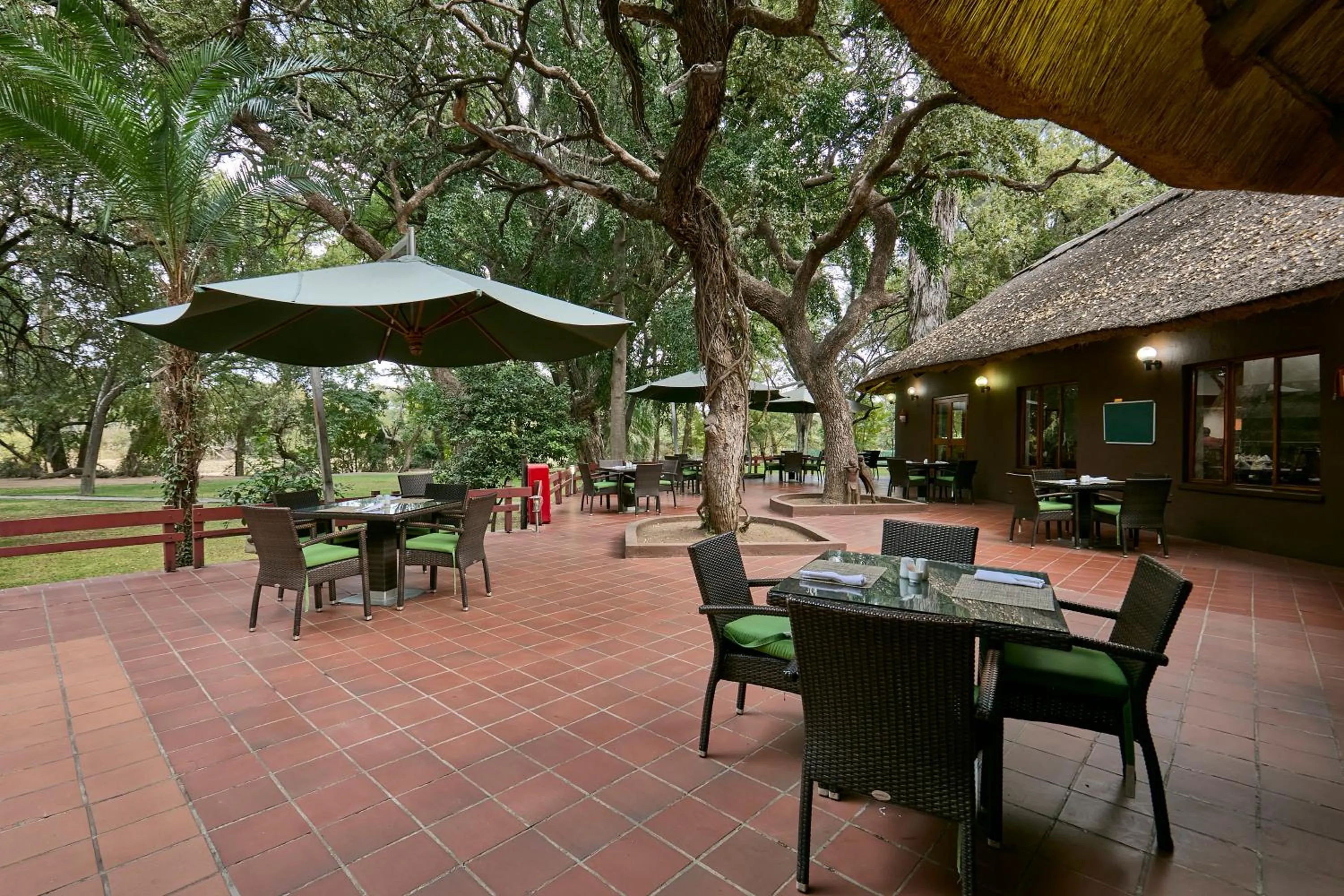 Patio in Cresta Marang Gardens Hotel