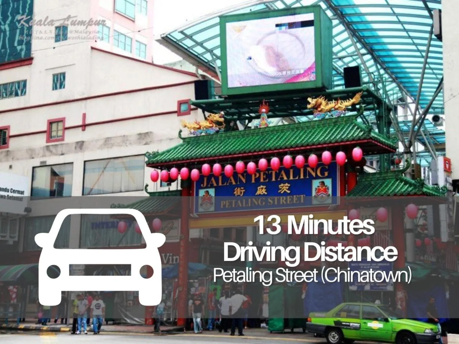 Location in Seeds Hotel Premier Chow Kit Kuala Lumpur