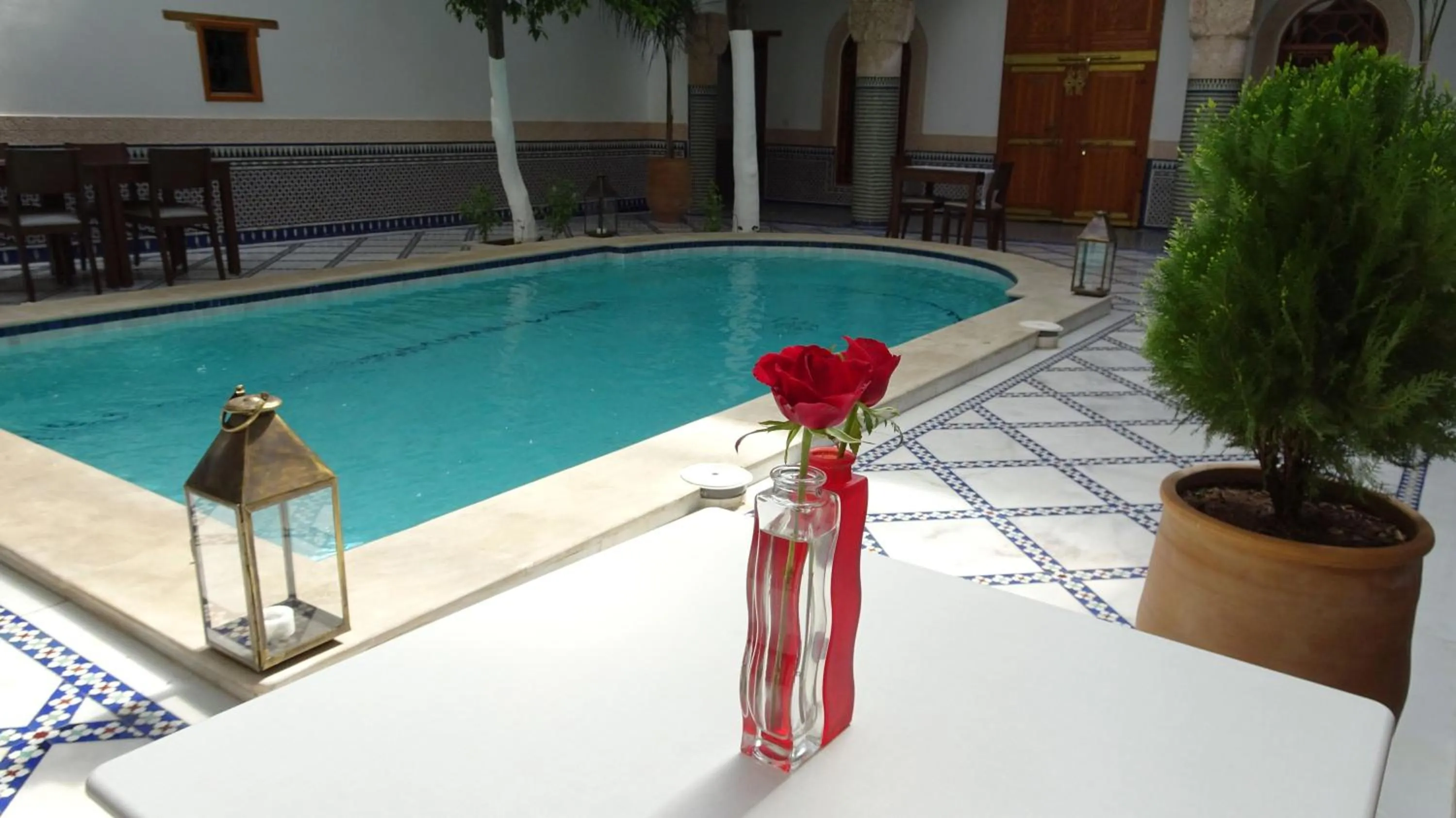 Swimming pool in Riad Sabah