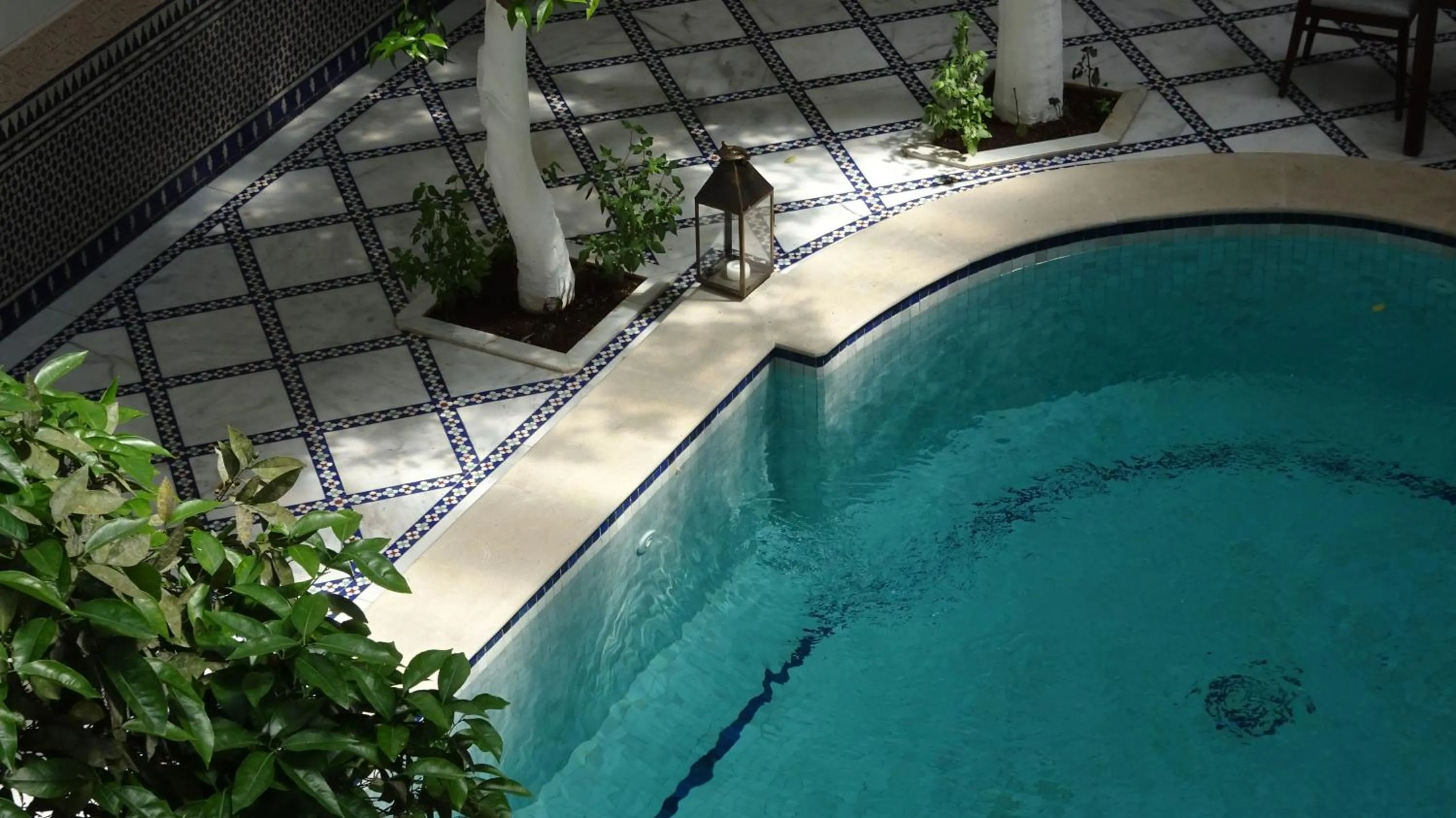 Swimming pool in Riad Sabah