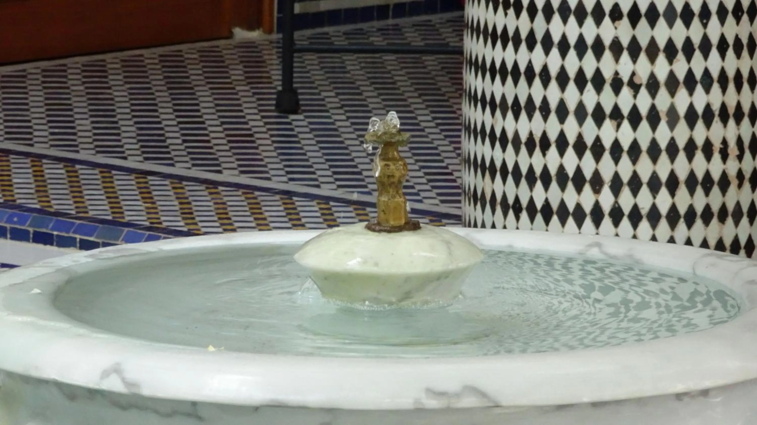 Decorative detail in Riad Sabah