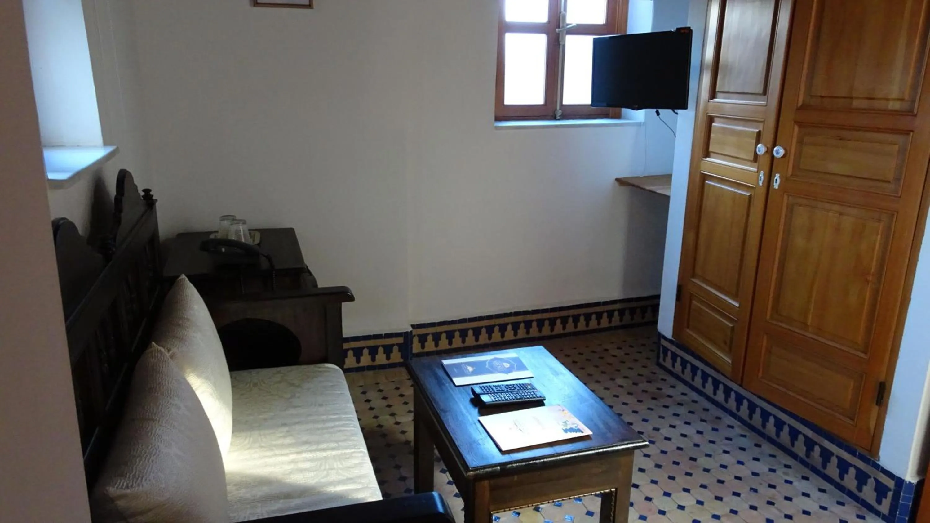 Seating area in Riad Sabah