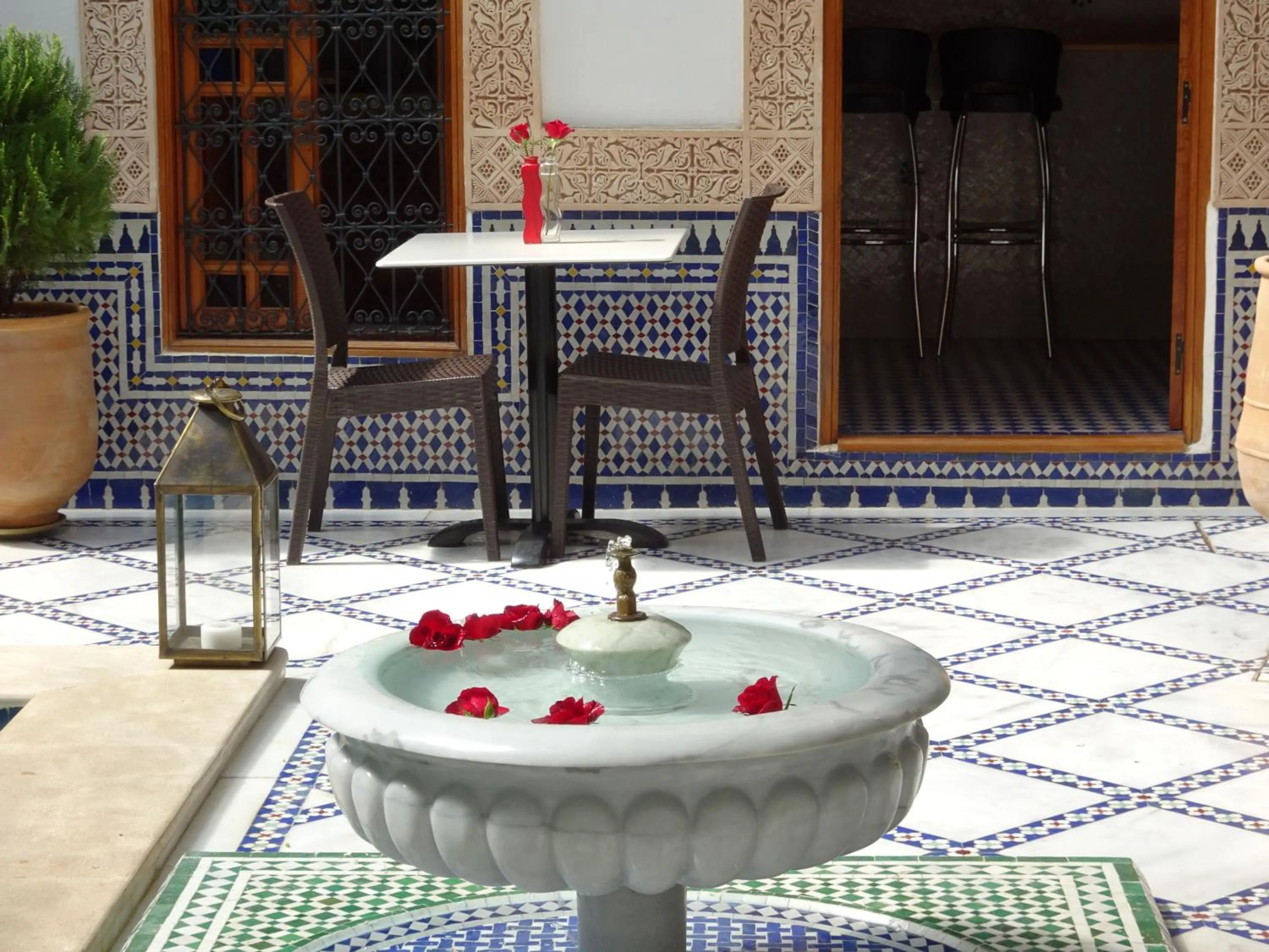 Patio in Riad Sabah