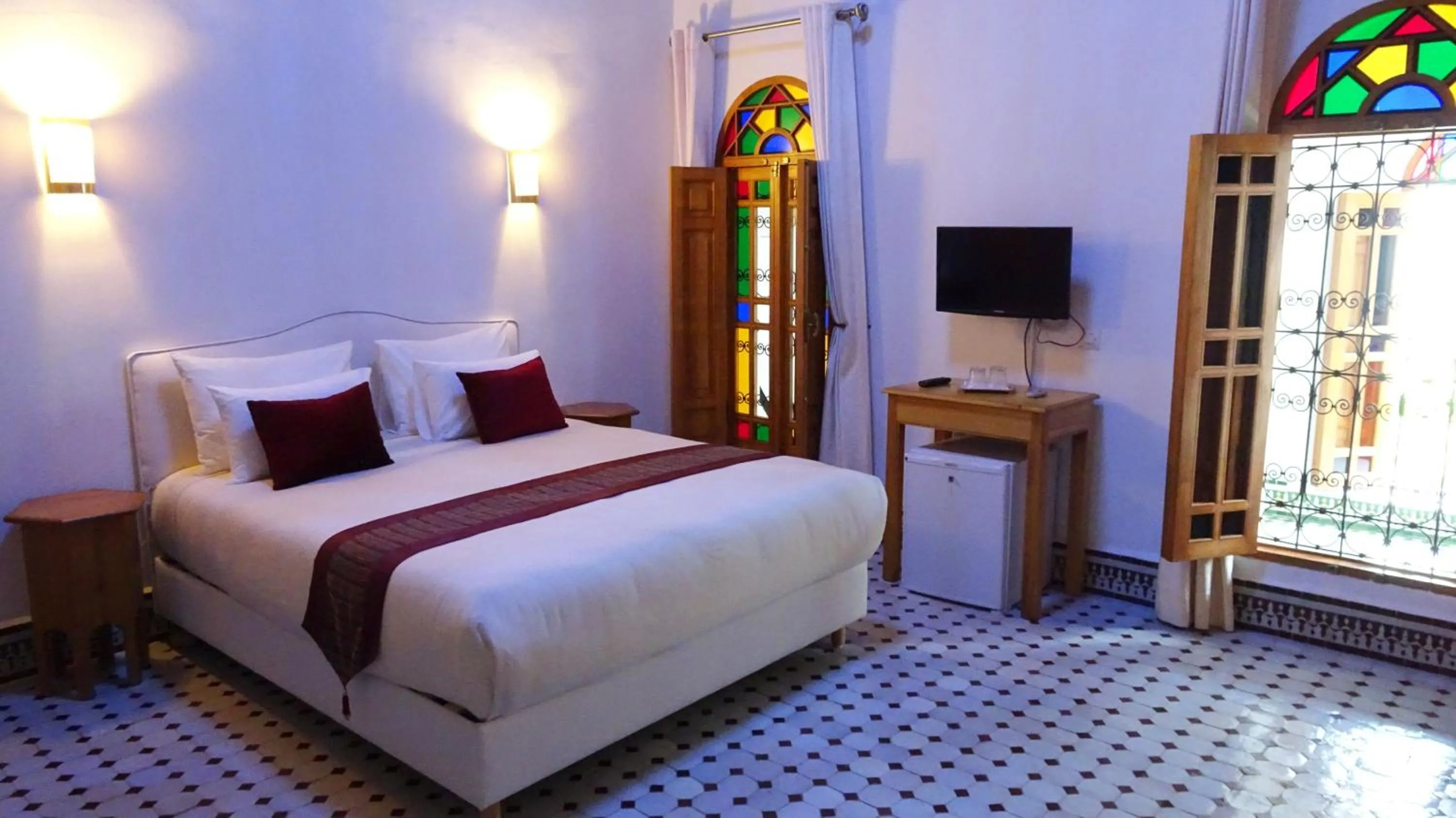 Day, Bed in Riad Sabah