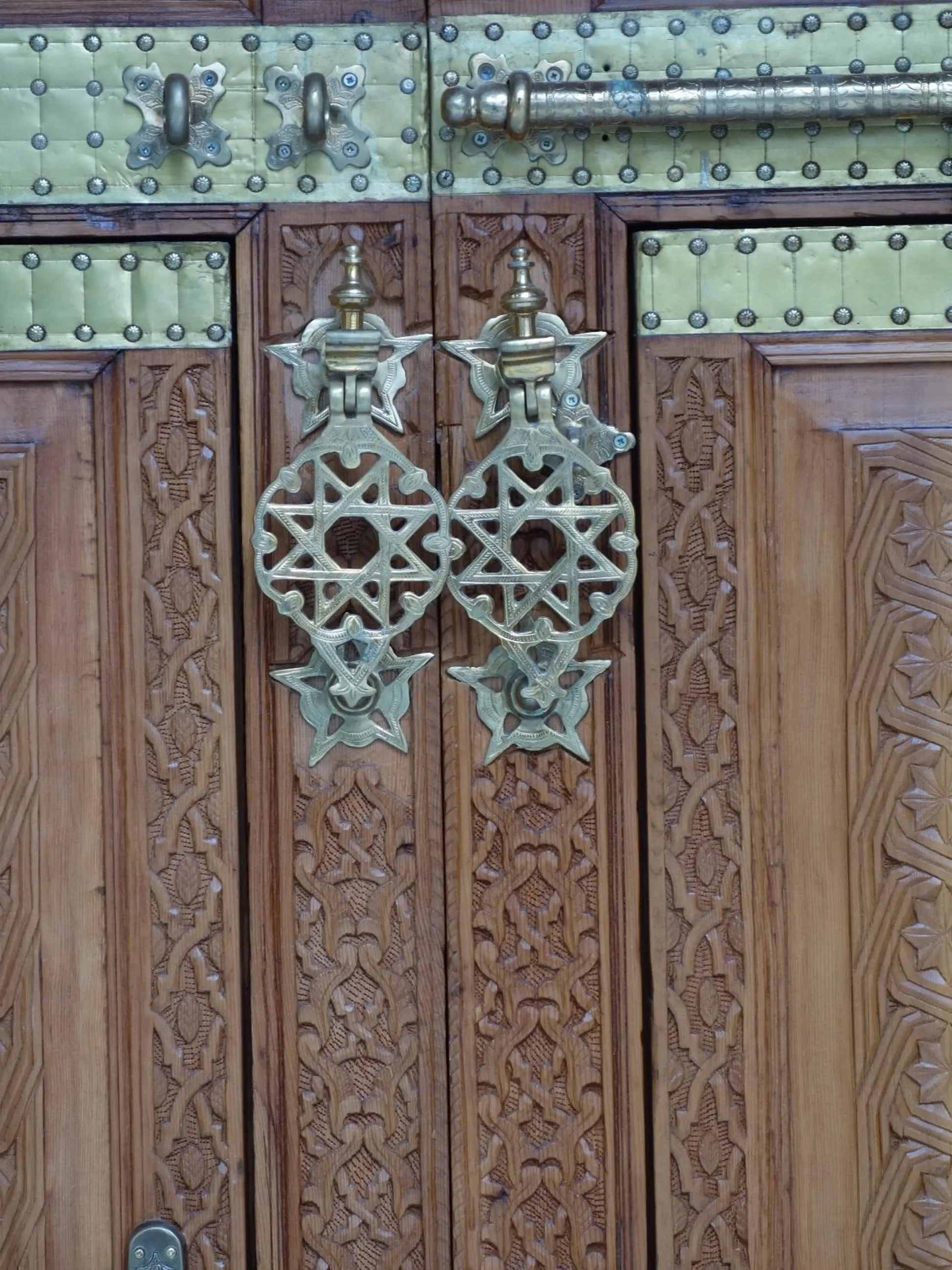 Decorative detail in Riad Sabah