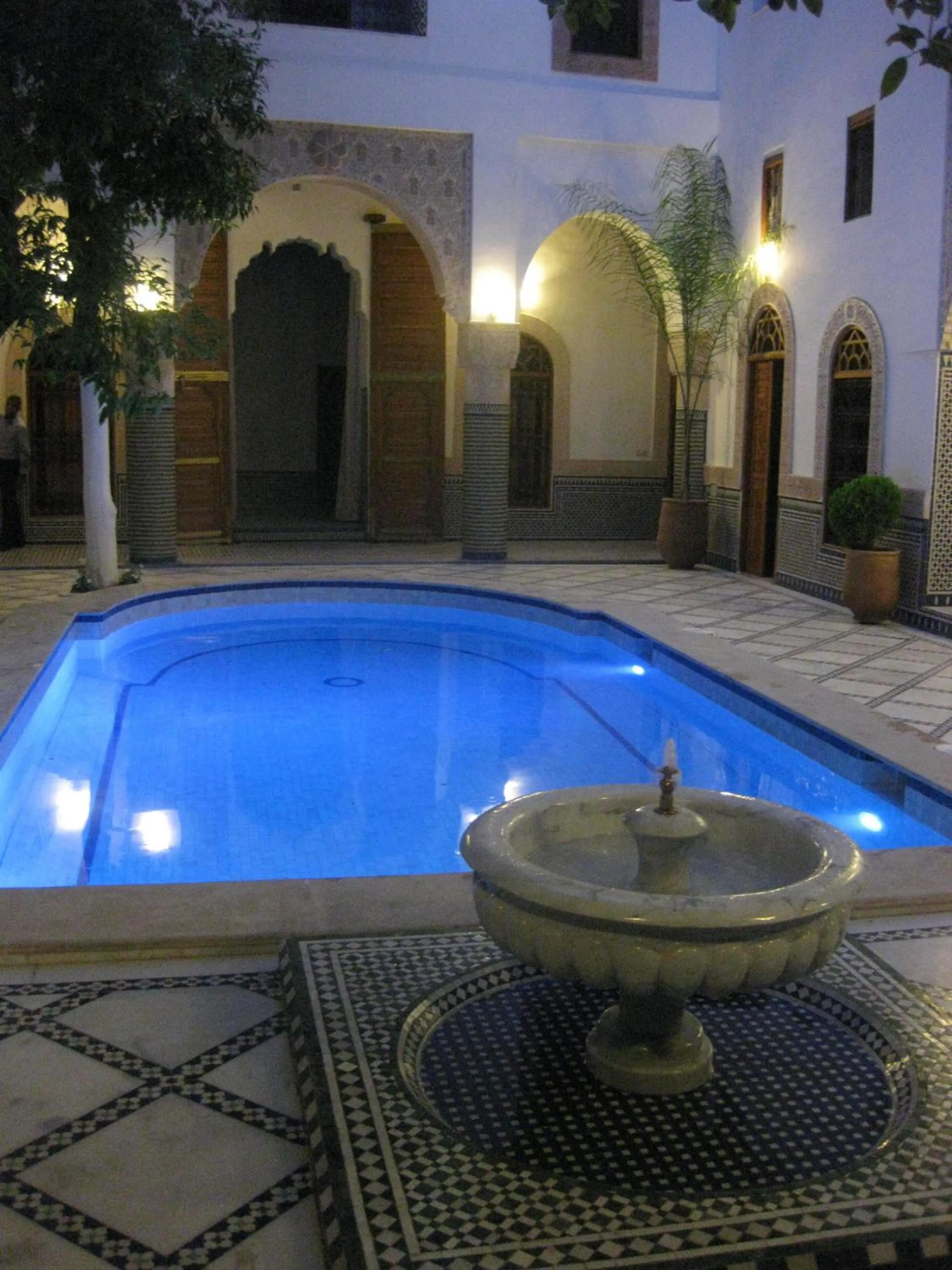Swimming pool in Riad Sabah