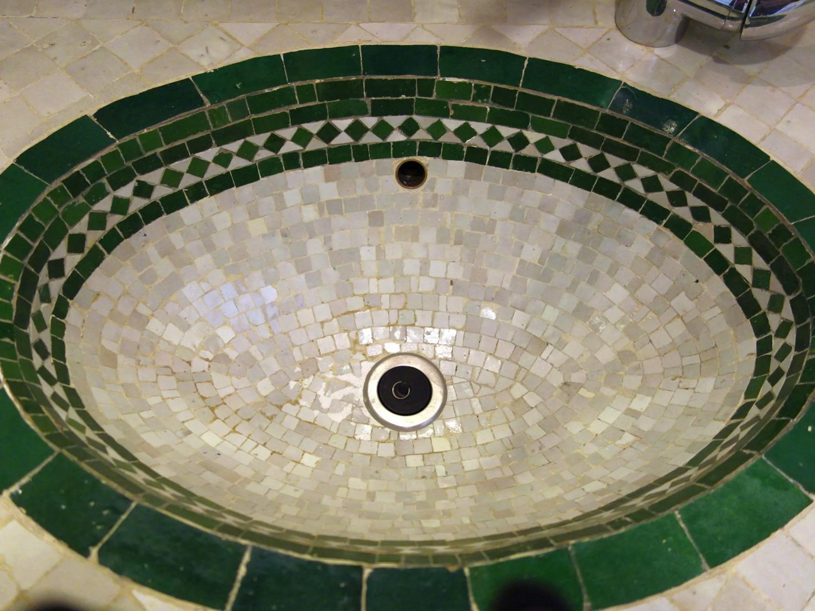 Decorative detail in Riad Sabah