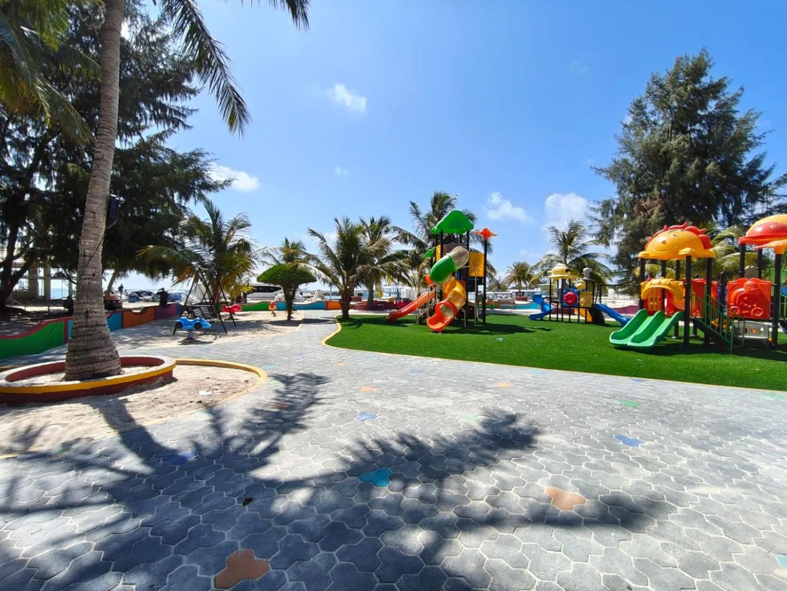 Natural landscape in Ocean Pearl