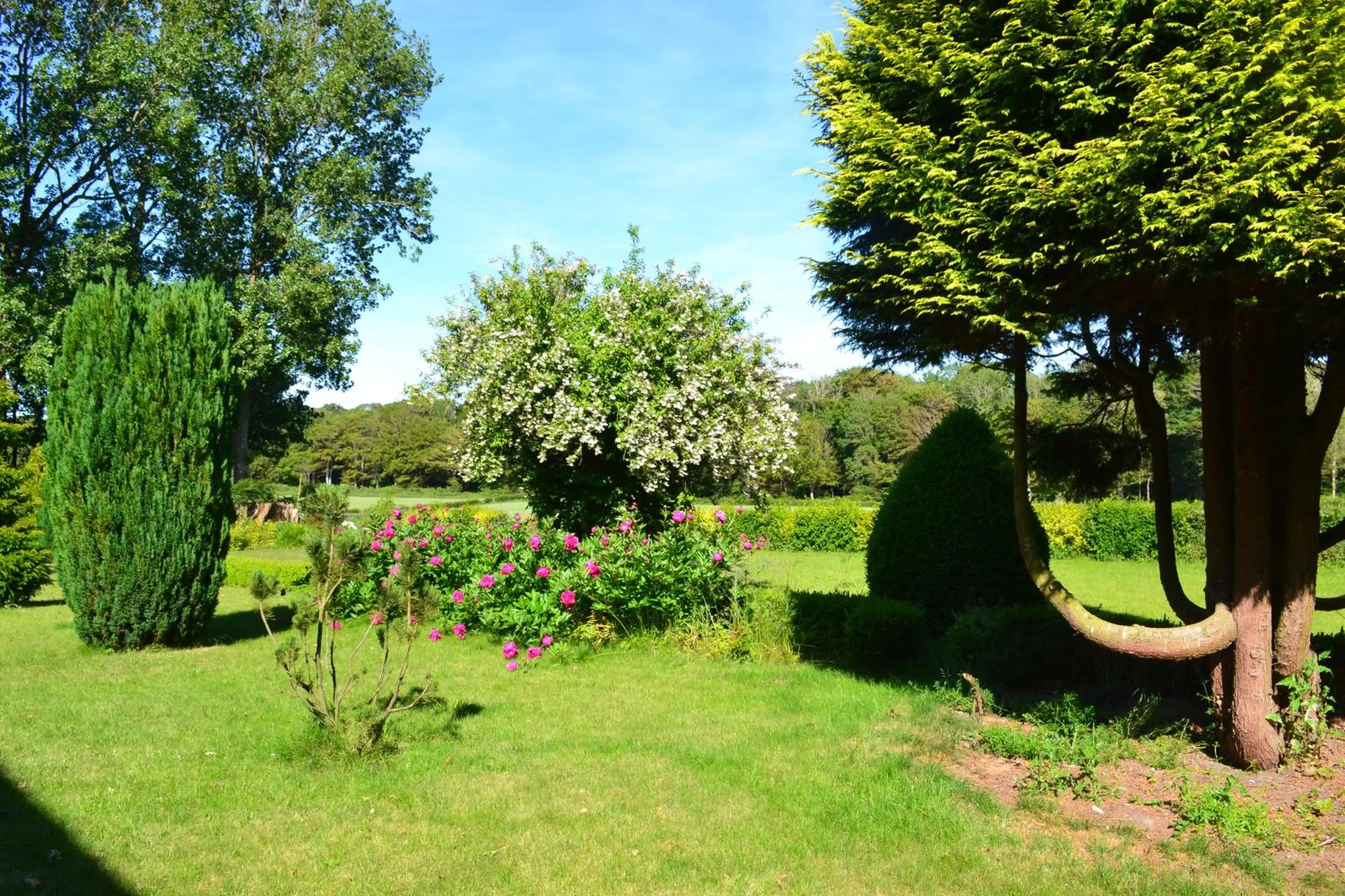 Garden in Ferme "les Flaquettes"