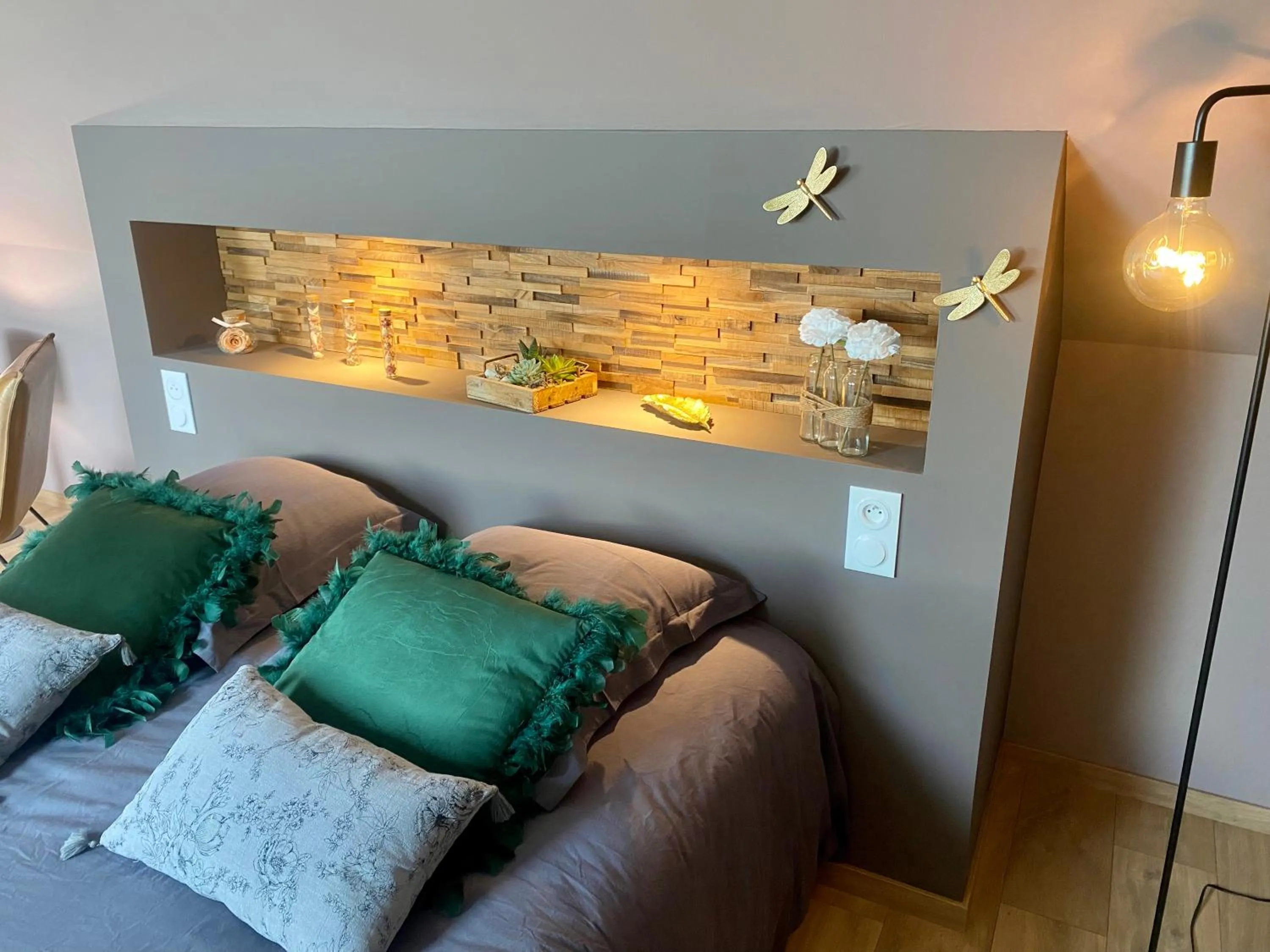 Bedroom, Bed in Ferme "les Flaquettes"