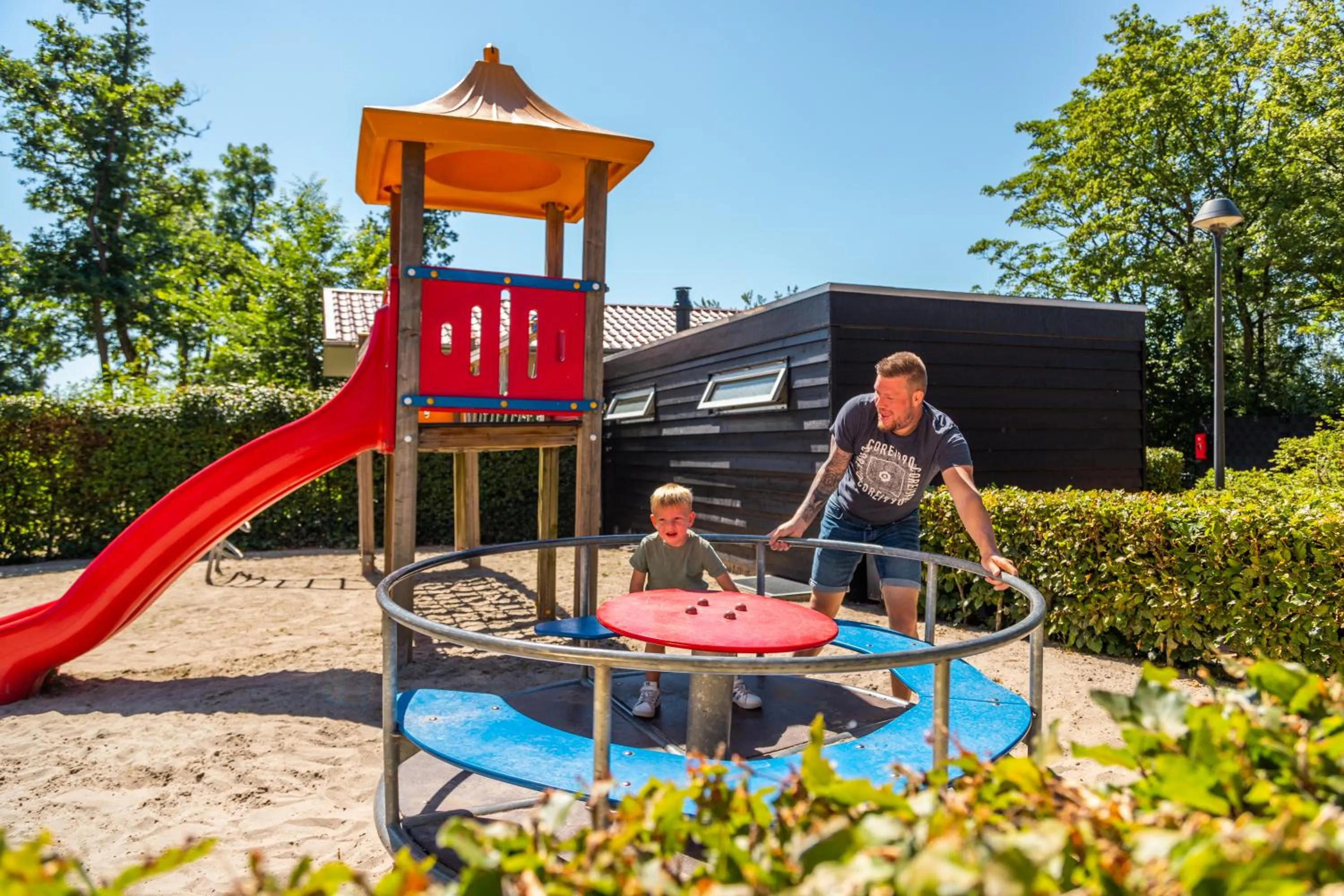 Children play ground in EuroParcs Bad Hoophuizen