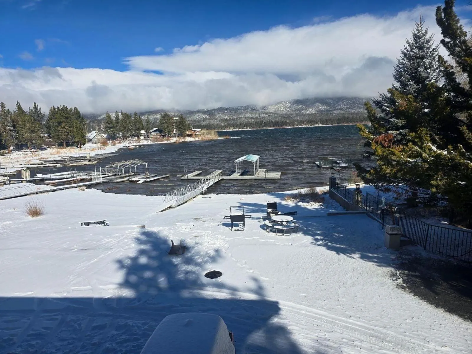 Natural landscape in Big Bear Lakefront Lodge