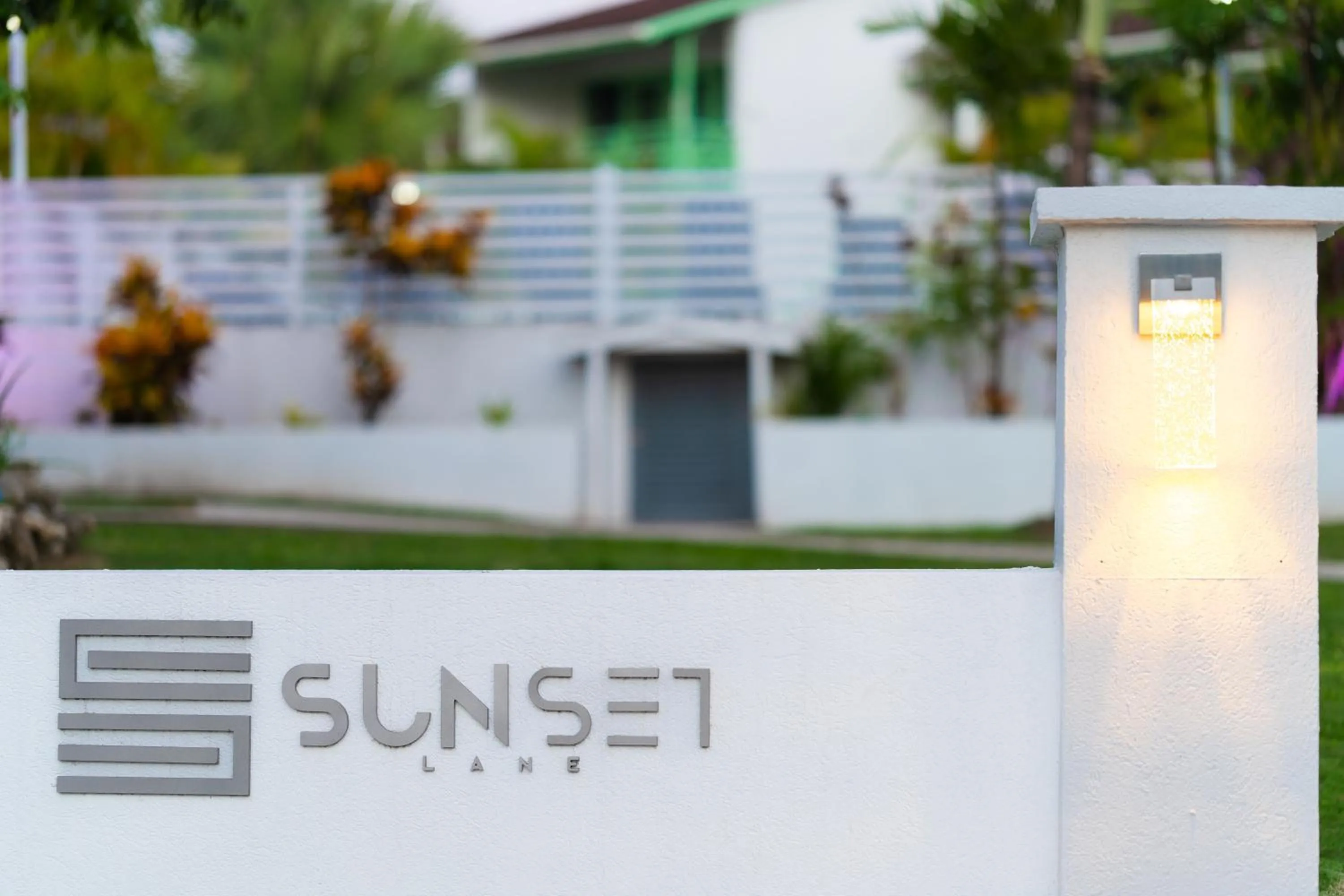 Property building in Sunset Lane Apartment Hotel