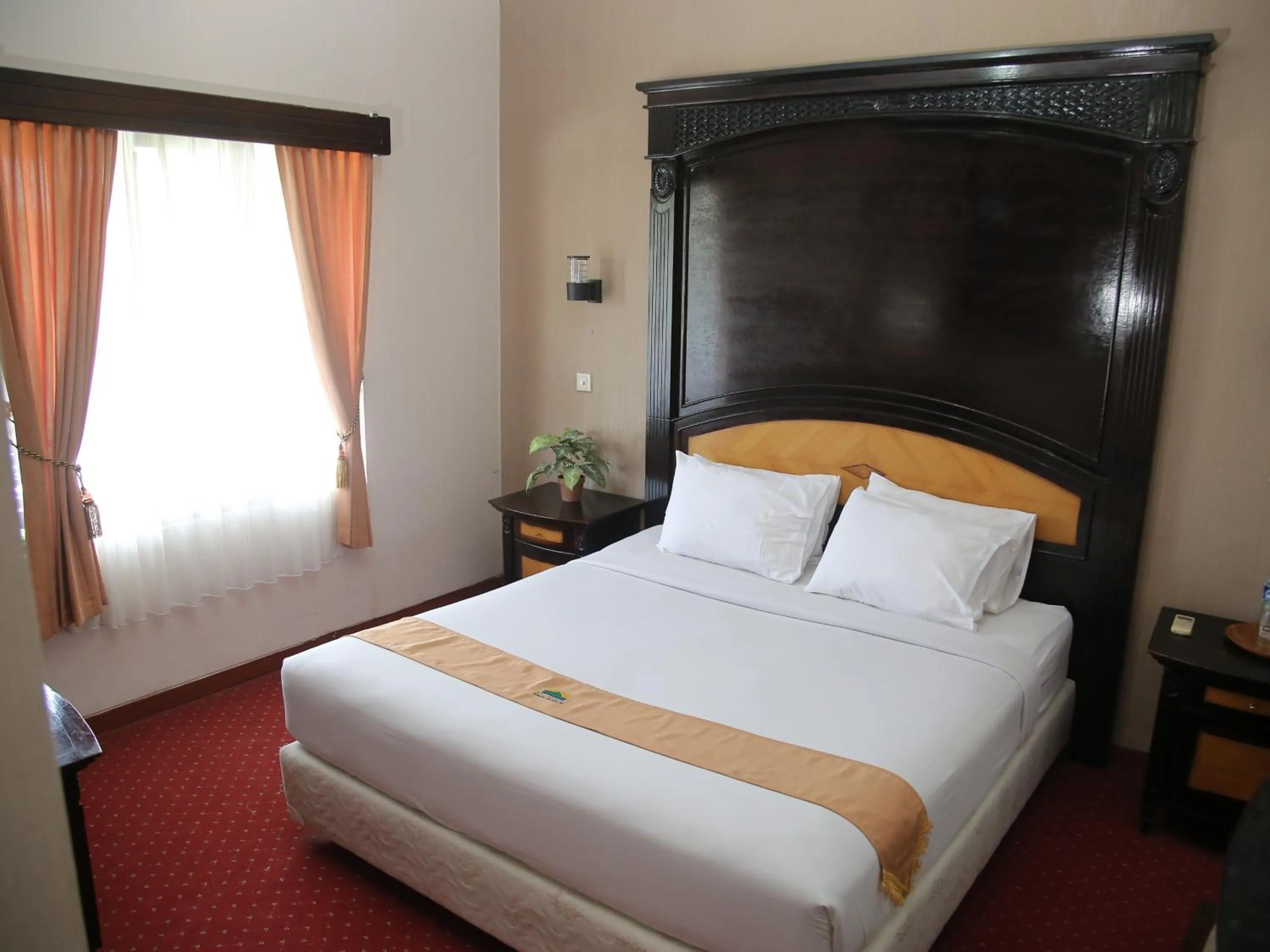 Bed in Hotel Bukit Serelo