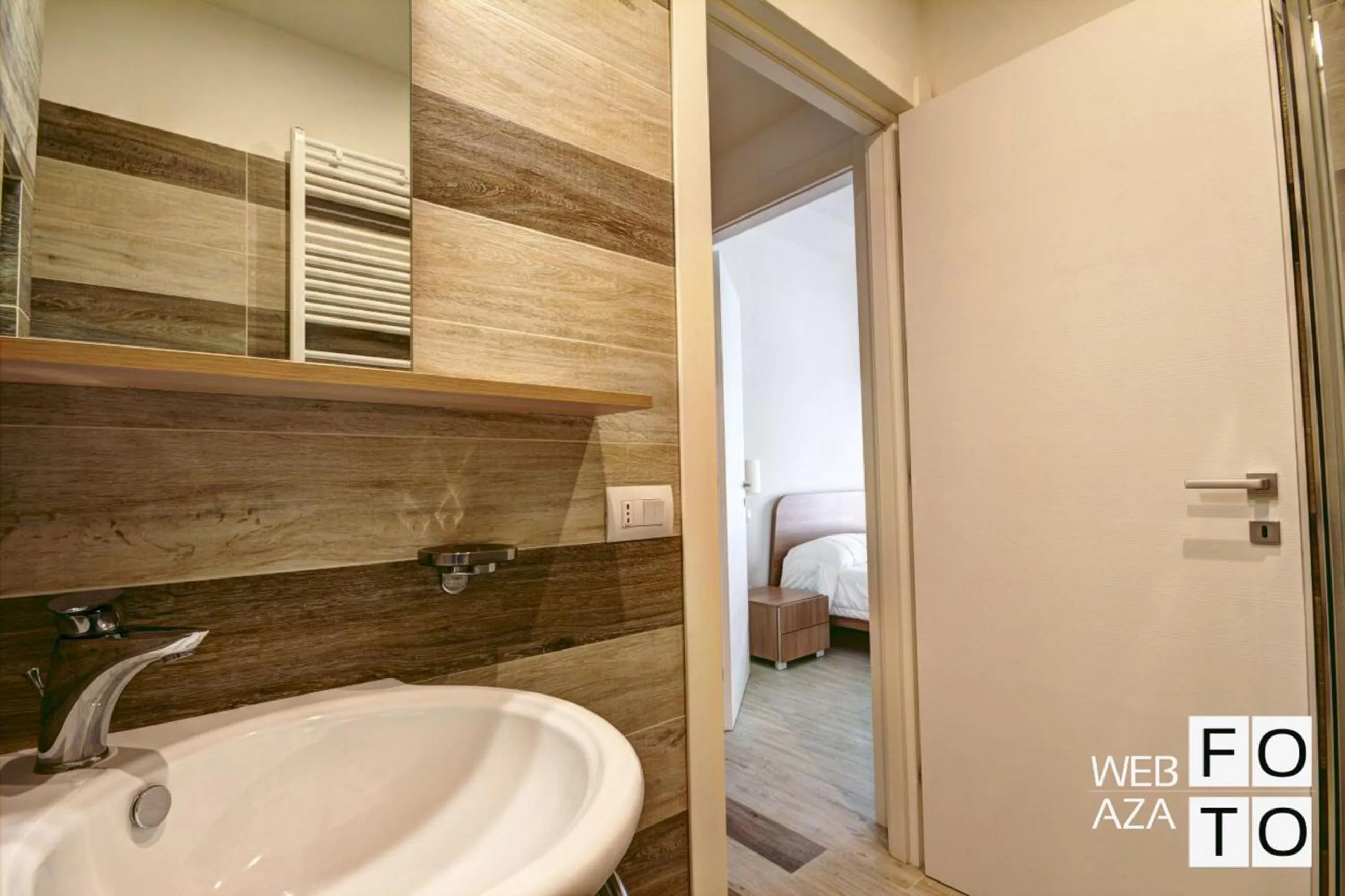 Bed in La Perla del Mare di Polignano Apartments