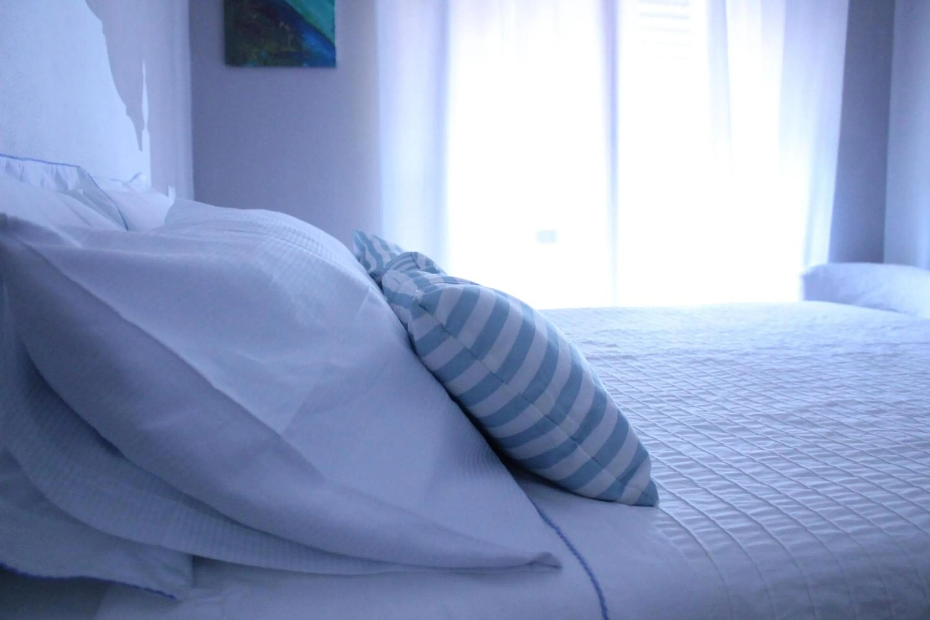 Decorative detail, Bed in B&B Nannalia