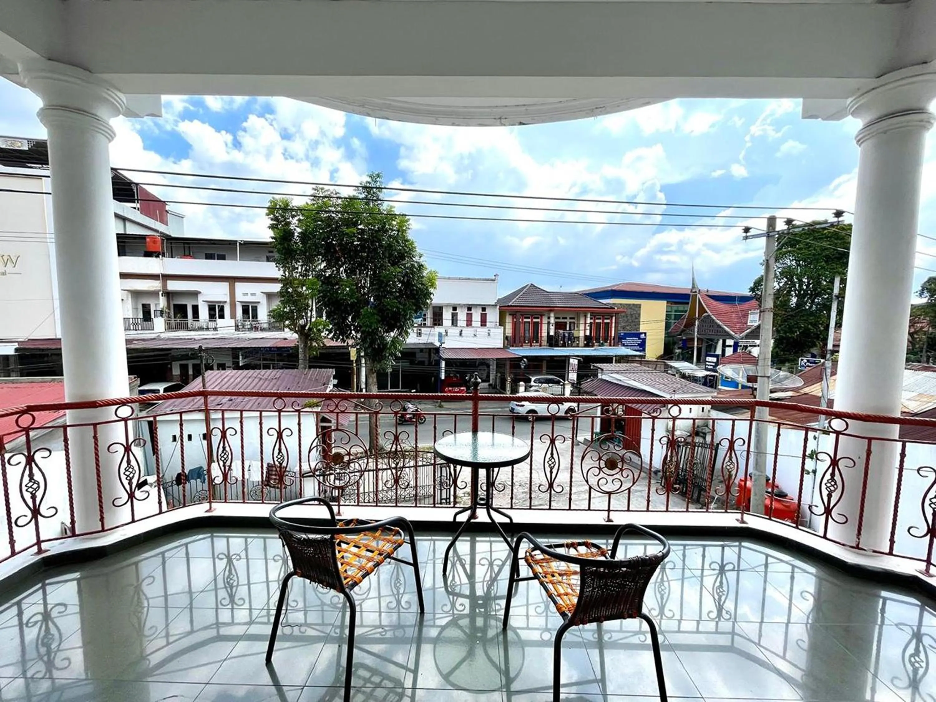 Seating area in Yani Guesthouse