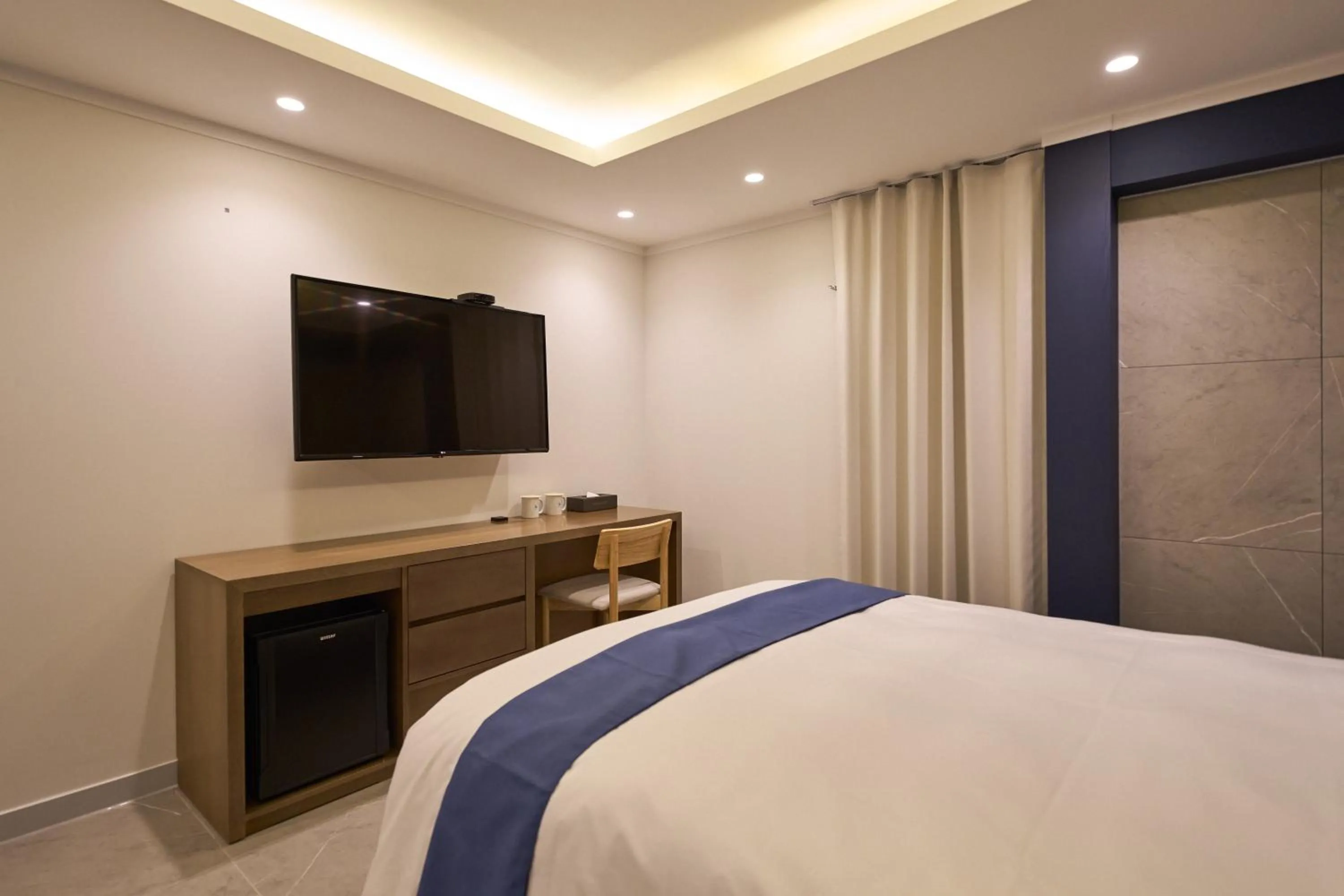 Bed in Blueduck hotel