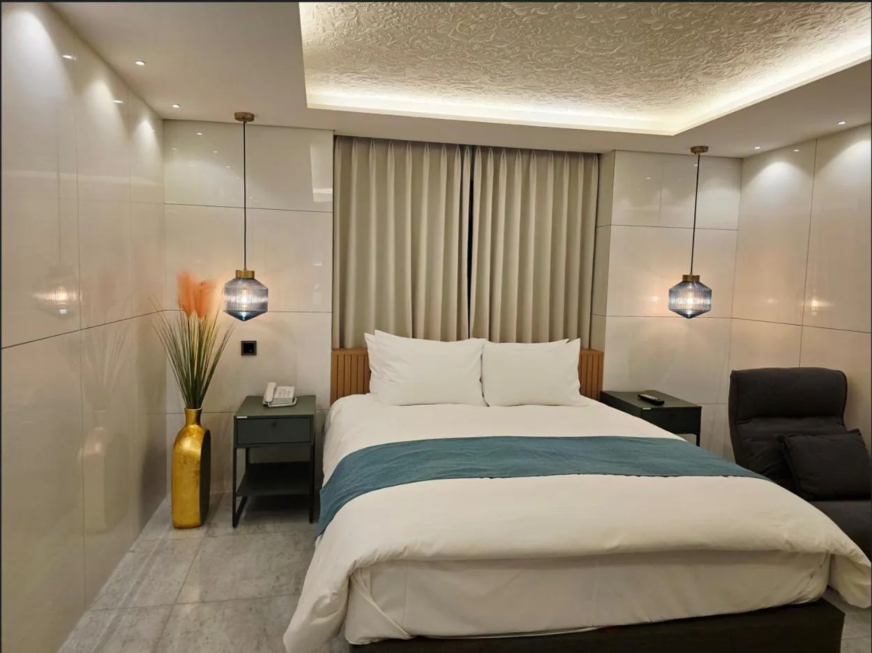 Bed in Blueduck hotel