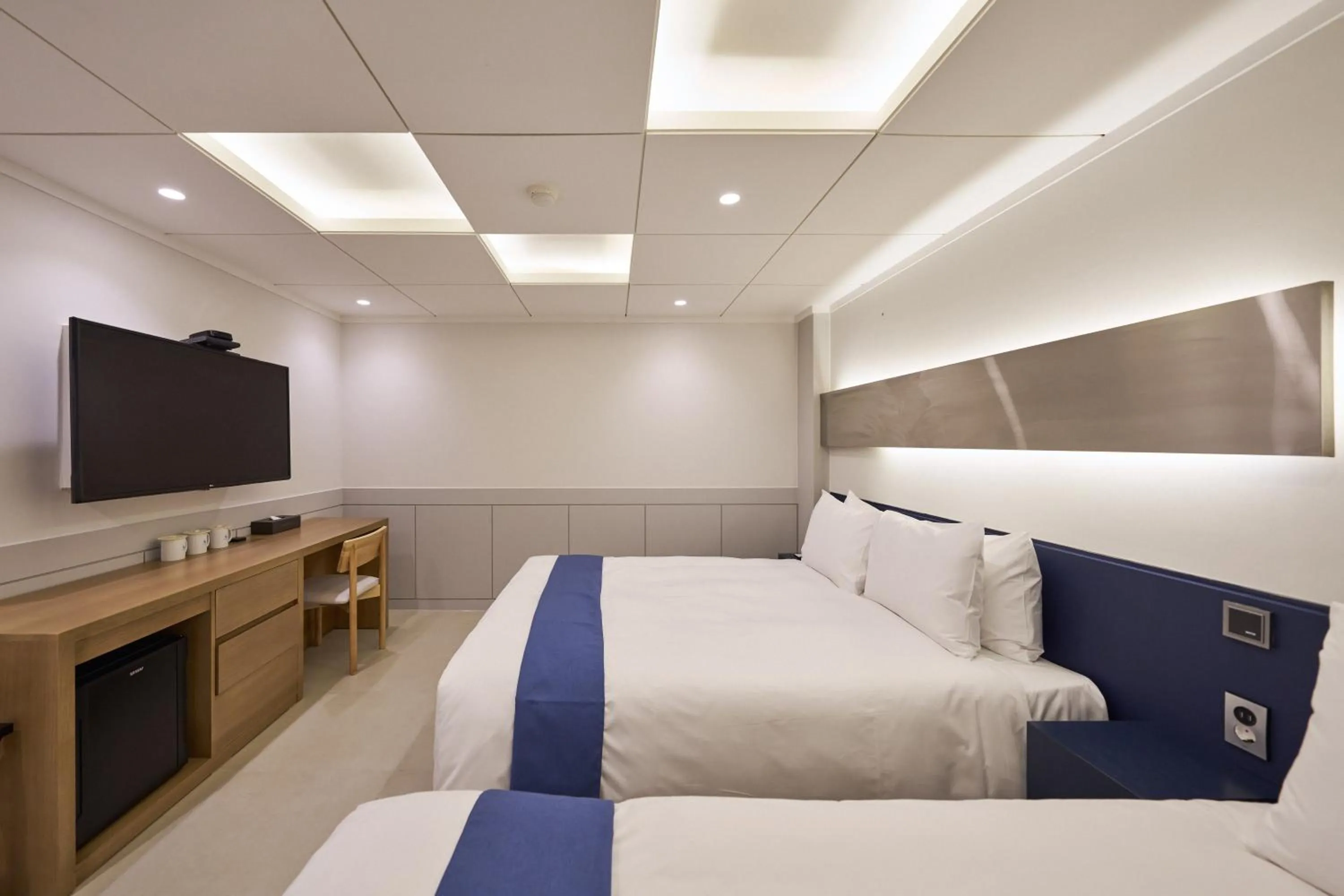 Bed in Blueduck hotel