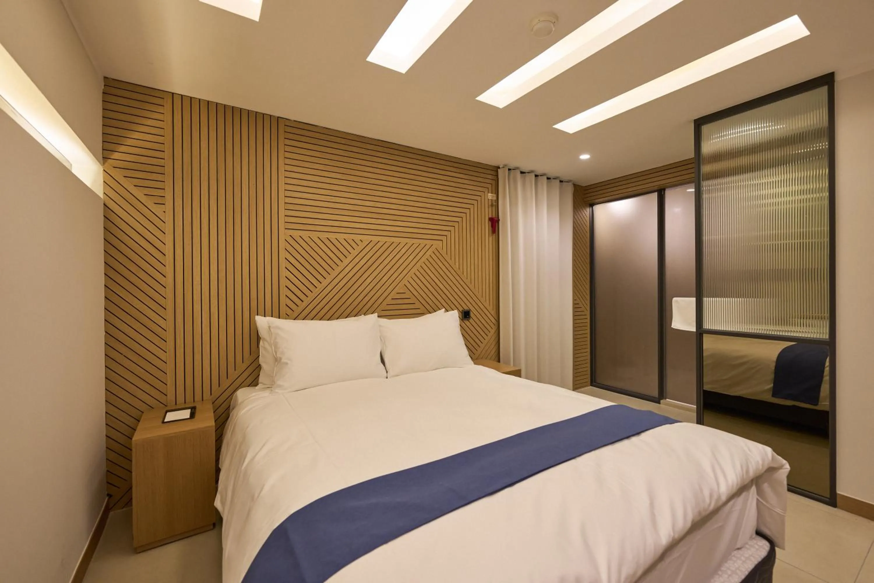 Bed in Blueduck hotel