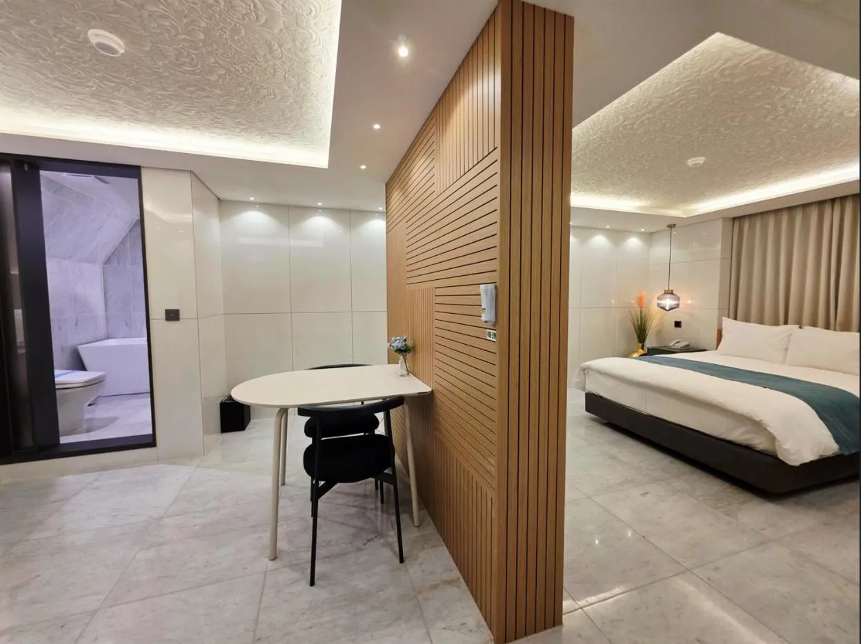 Bed in Blueduck hotel