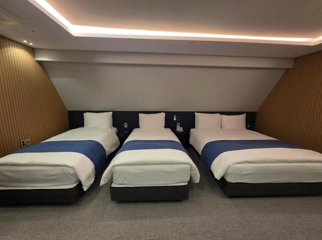 Bed in Blueduck hotel