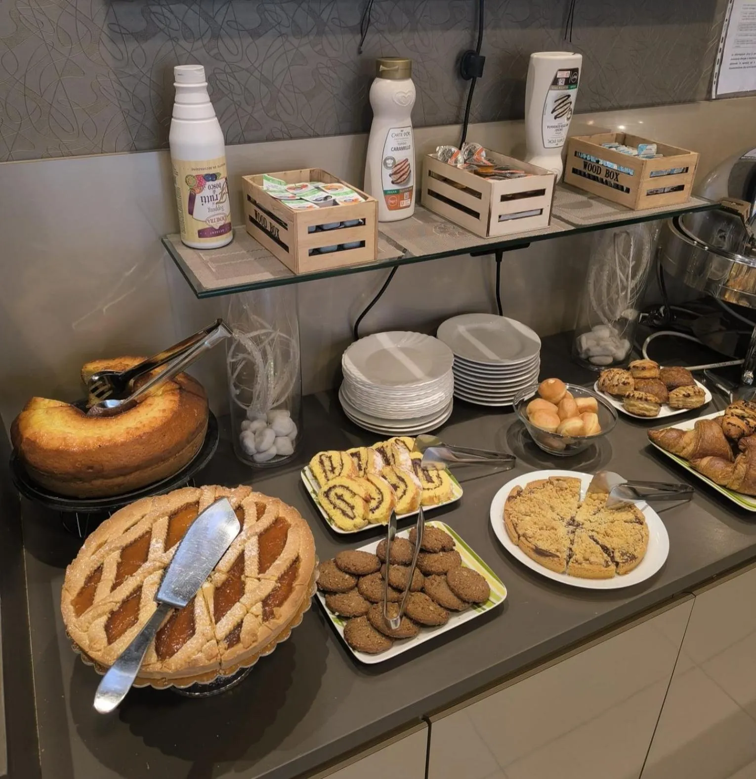 Breakfast in Hotel Aniene