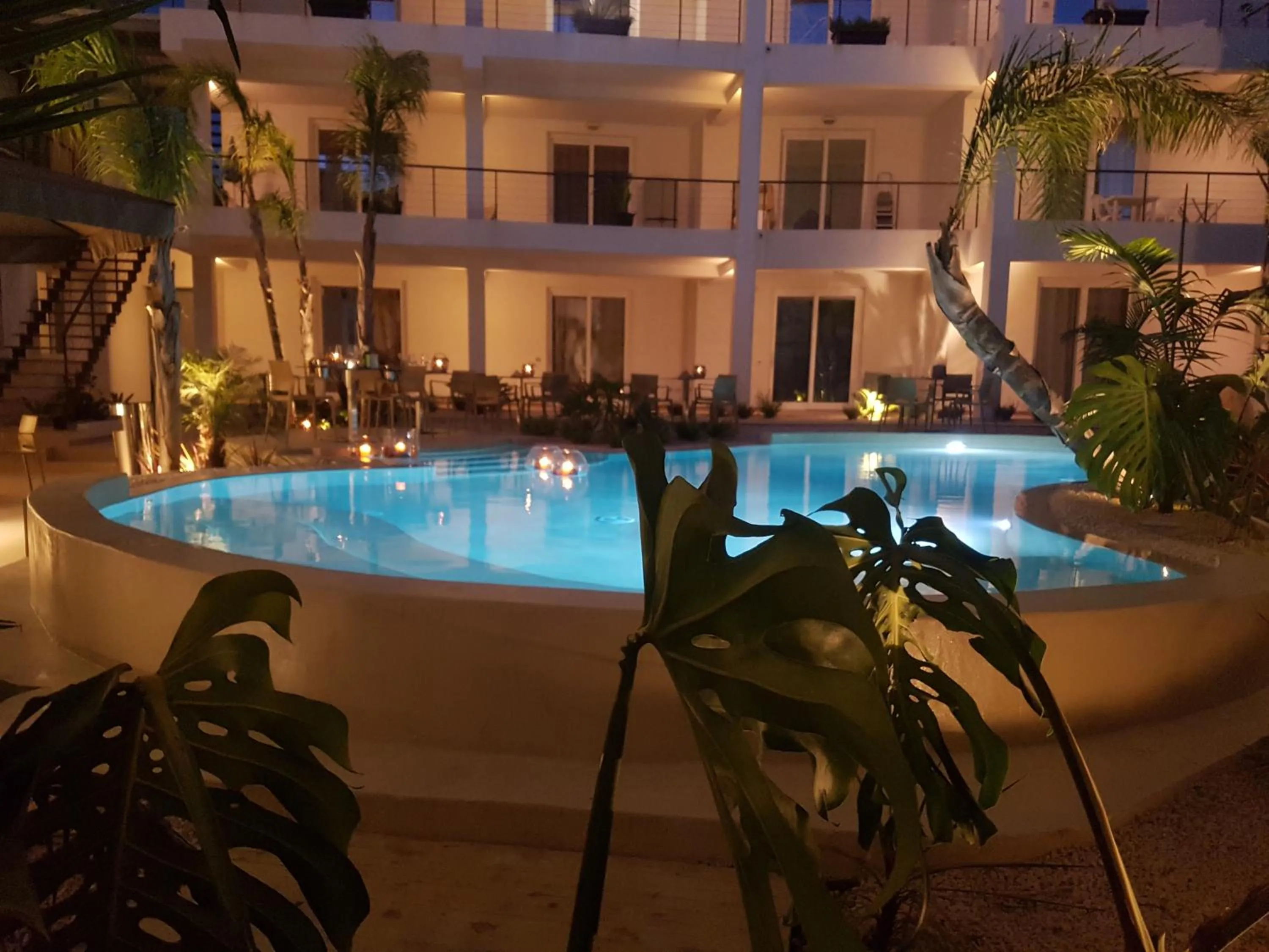 Pool view in Resort Il Mulino